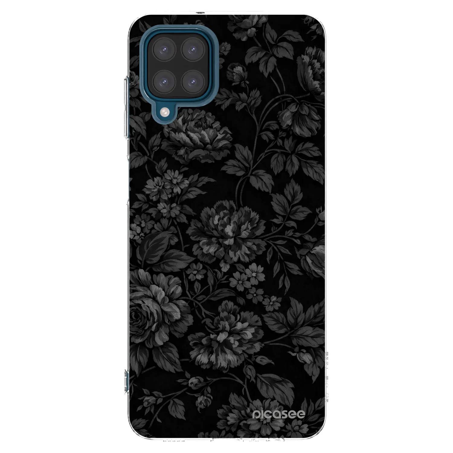 Picasee átlátszó szilikon tok az alábbi mobiltelefonokra Samsung Galaxy A12 A125F - Dark Romance