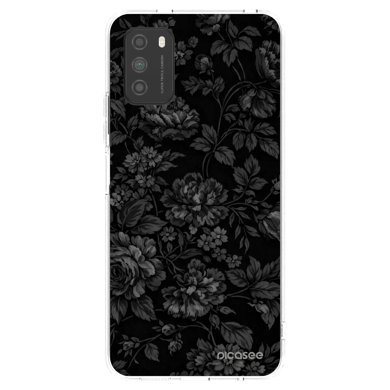 Picasee átlátszó szilikon tok az alábbi mobiltelefonokra Xiaomi Poco M3 - Dark Romance