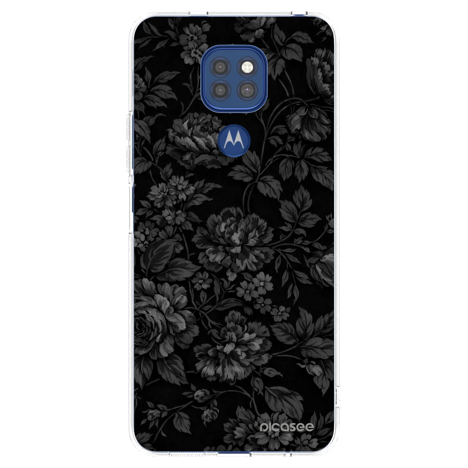 Picasee átlátszó szilikon tok az alábbi mobiltelefonokra Motorola Moto G9 Play - Dark Romance