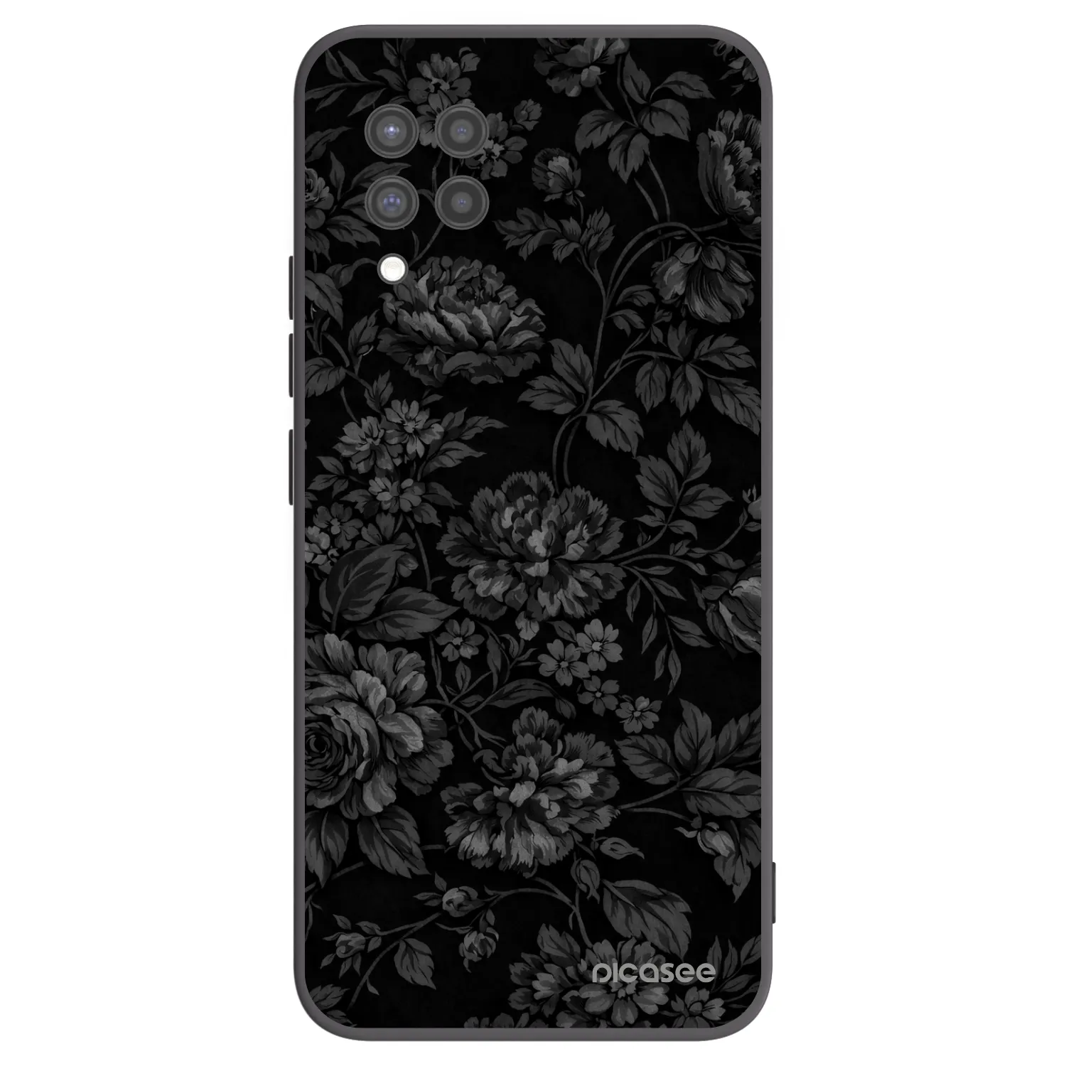 Picasee fekete szilikon tok az alábbi mobiltelefonokra Samsung Galaxy A42 A426B - Dark Romance