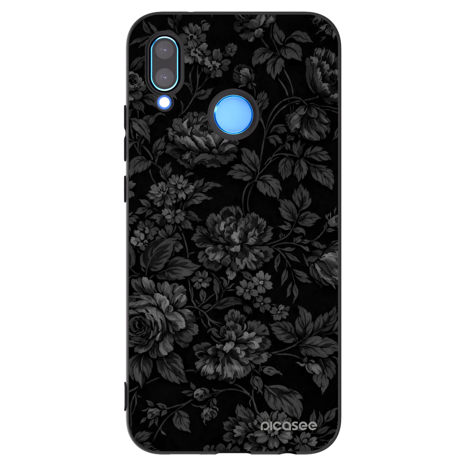 Picasee fekete szilikon tok az alábbi mobiltelefonokra Huawei P20 Lite - Dark Romance