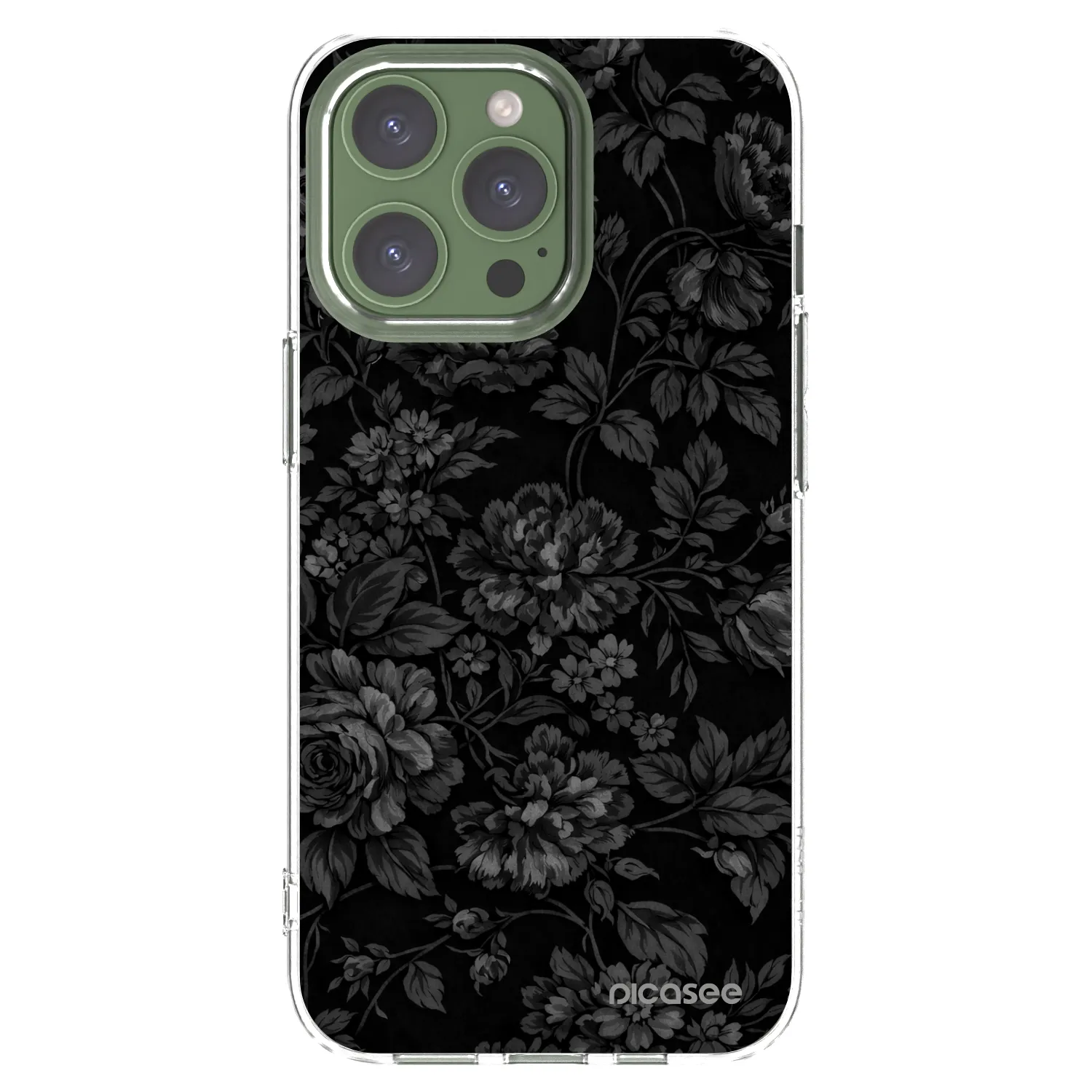 Picasee átlátszó szilikon tok az alábbi mobiltelefonokra Apple iPhone 13 Pro - Dark Romance