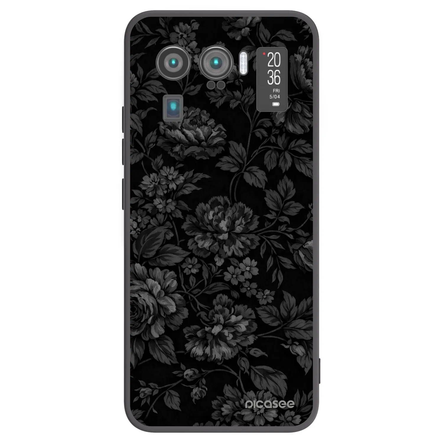 Picasee fekete szilikon tok az alábbi mobiltelefonokra Xiaomi Mi 11 Ultra - Dark Romance