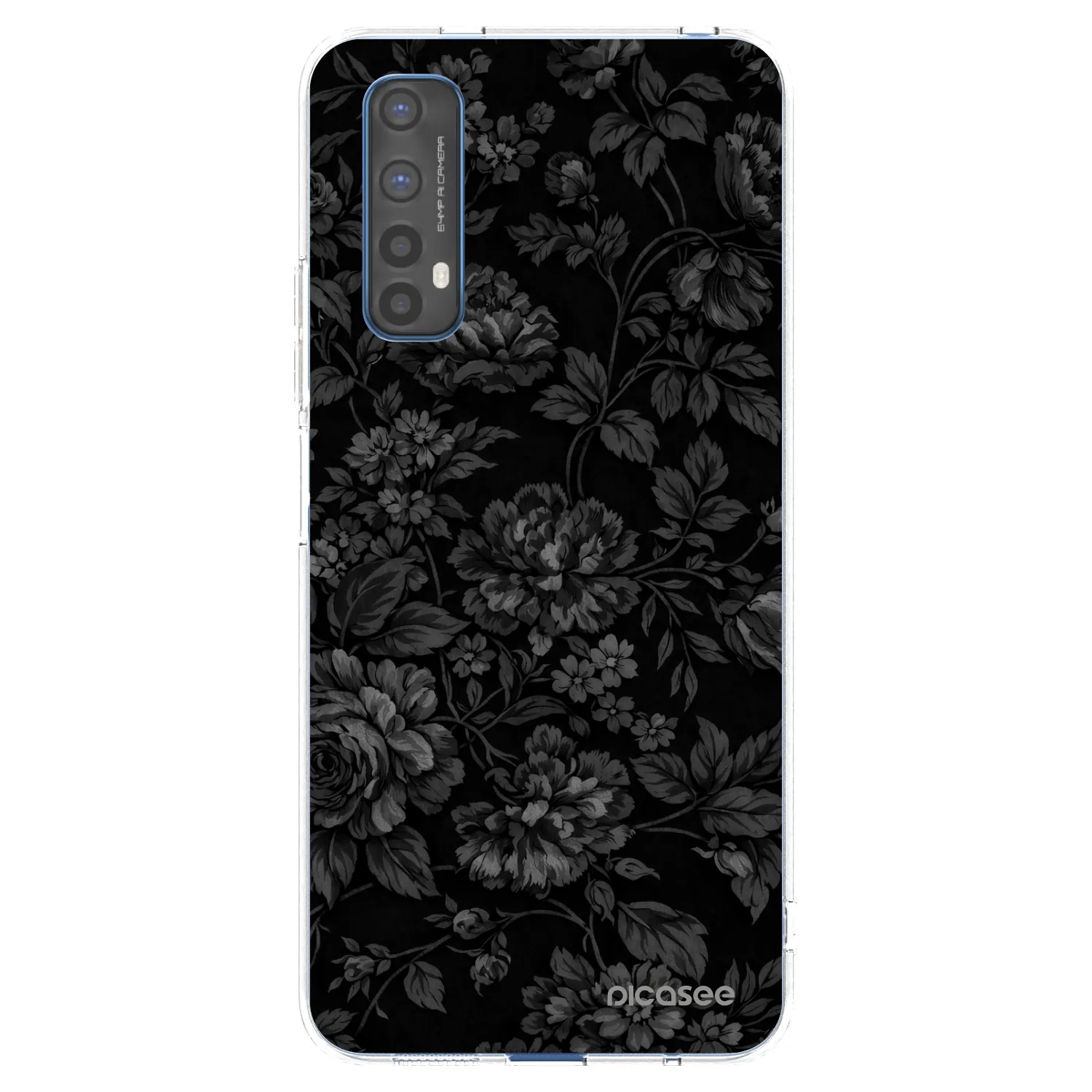 Picasee átlátszó szilikon tok az alábbi mobiltelefonokra Realme 7 - Dark Romance