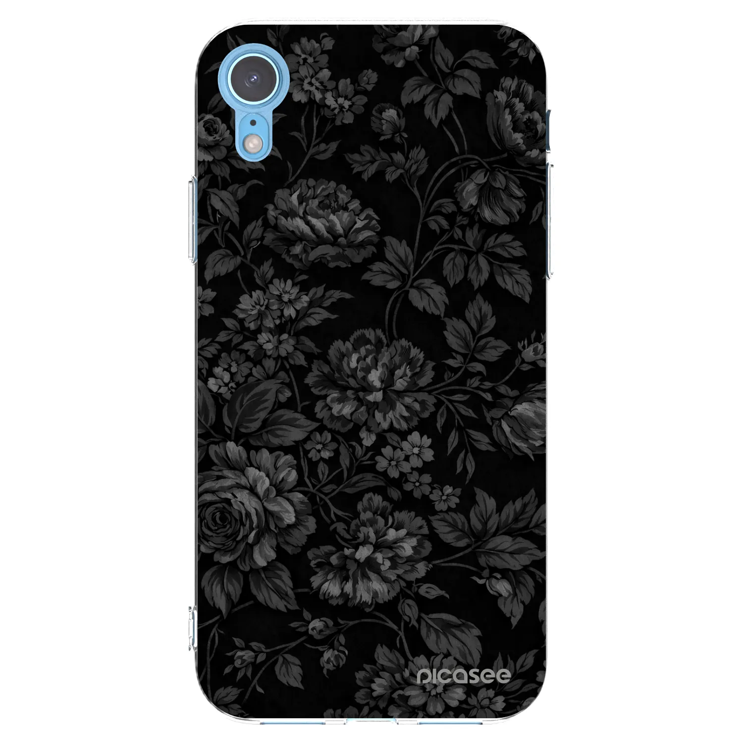 Picasee átlátszó szilikon tok az alábbi mobiltelefonokra Apple iPhone XR - Dark Romance