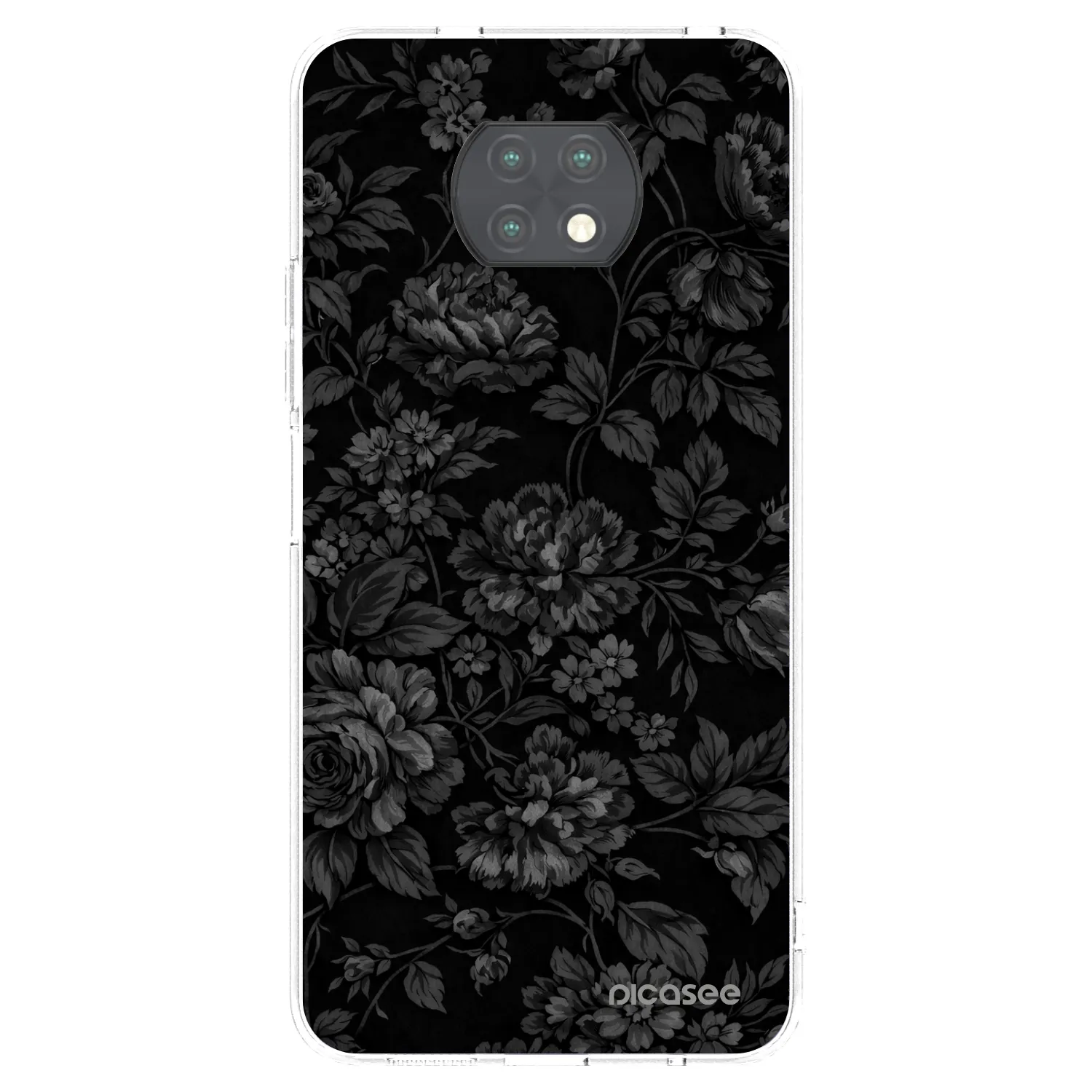 Picasee átlátszó szilikon tok az alábbi mobiltelefonokra Xiaomi Redmi Note 9T - Dark Romance