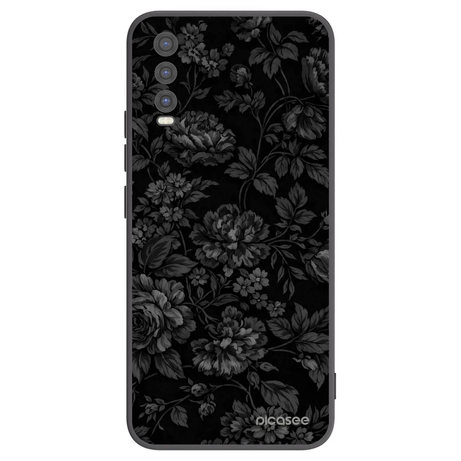 Picasee fekete szilikon tok az alábbi mobiltelefonokra Vivo Y20s - Dark Romance