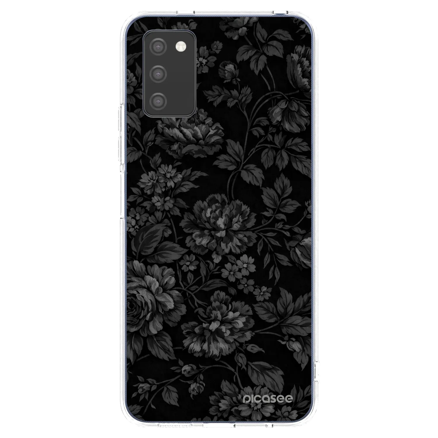 Picasee átlátszó szilikon tok az alábbi mobiltelefonokra Samsung Galaxy A03s A037G - Dark Romance