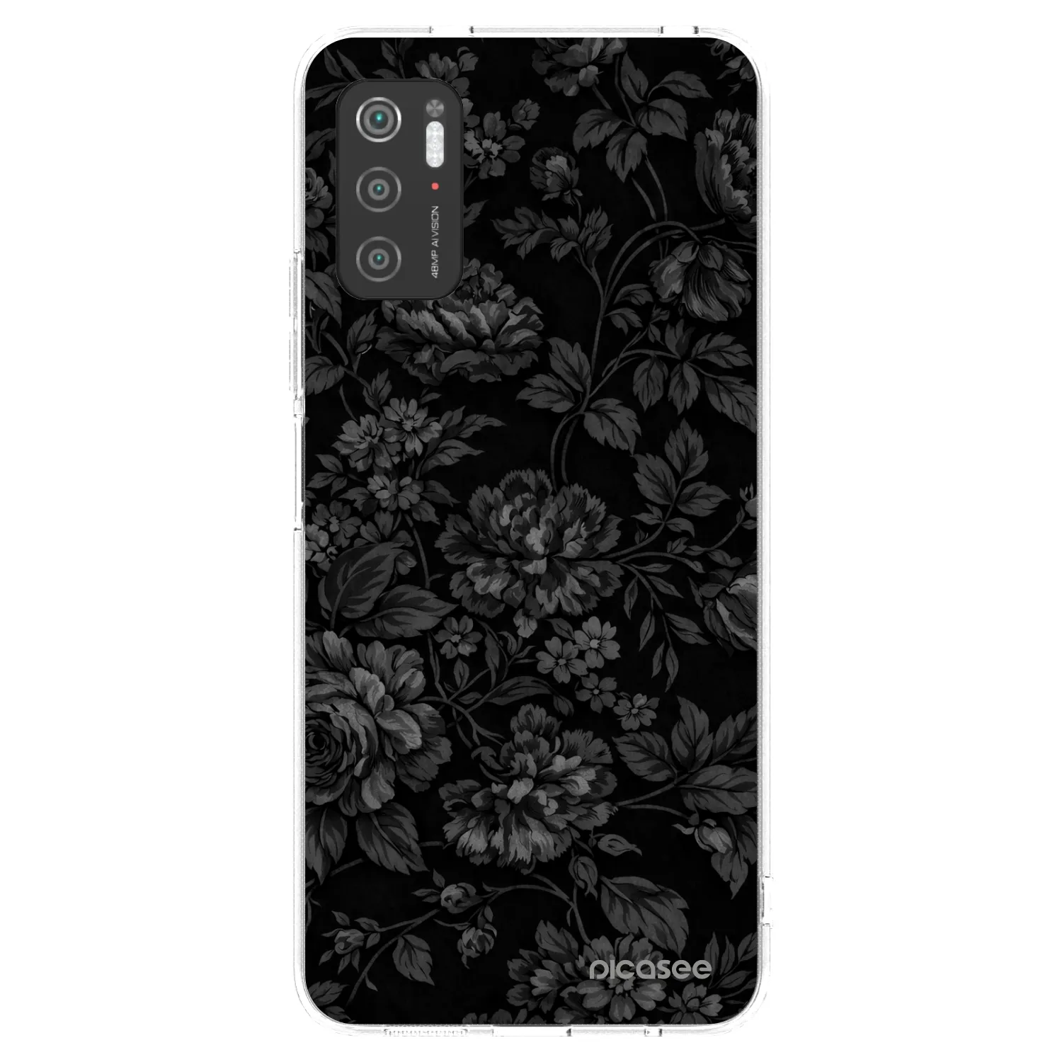 Picasee átlátszó szilikon tok az alábbi mobiltelefonokra Xiaomi Poco M3 Pro 5G - Dark Romance