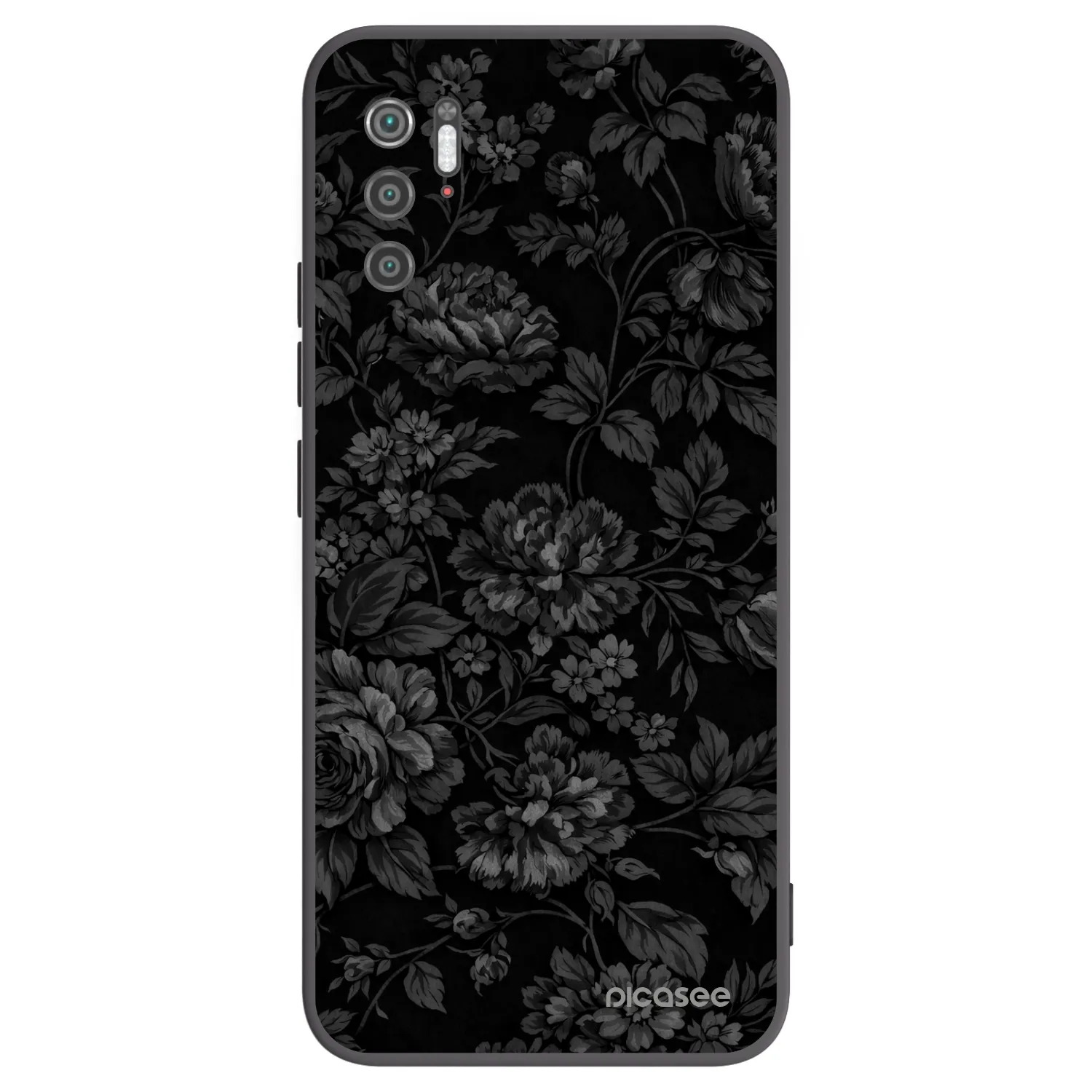 Picasee fekete szilikon tok az alábbi mobiltelefonokra Xiaomi Poco M3 Pro 5G - Dark Romance
