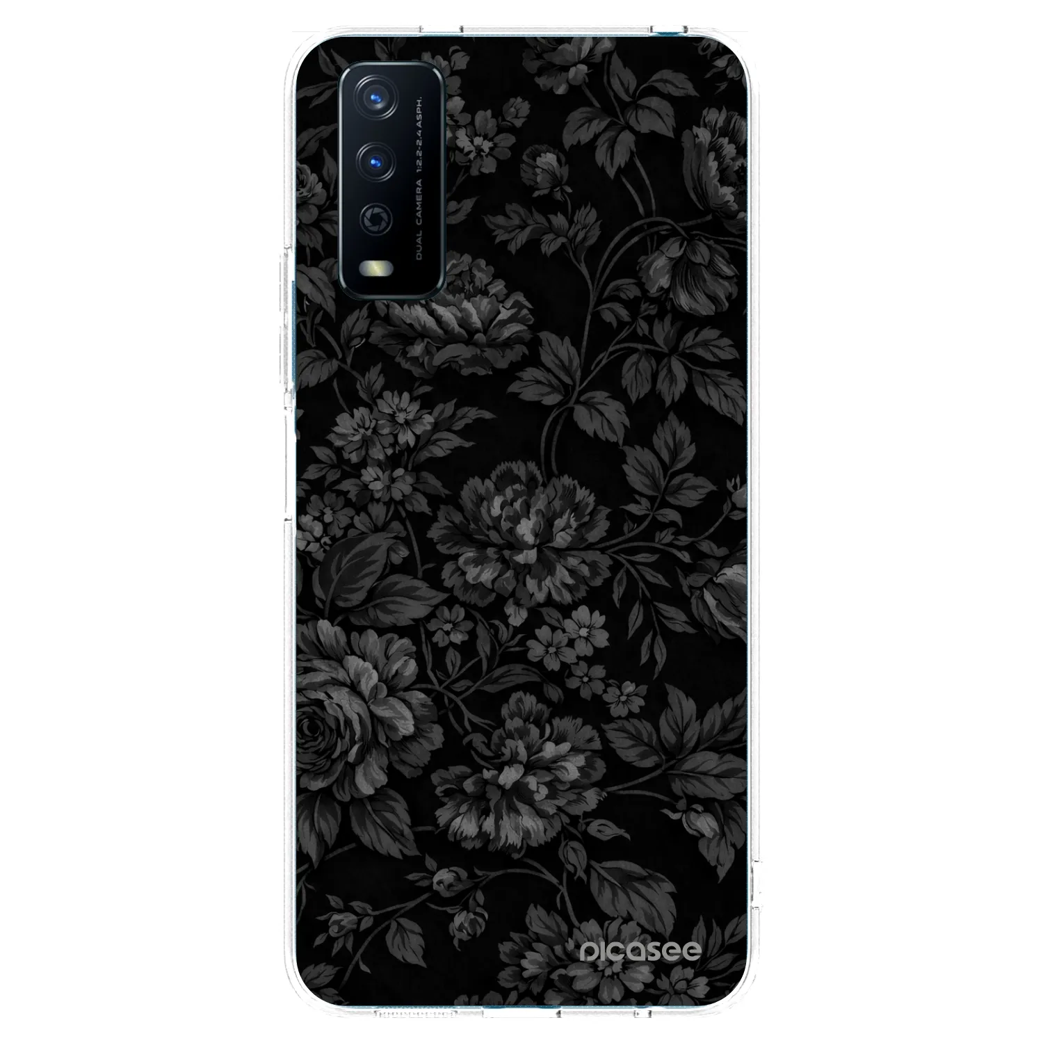 Picasee átlátszó szilikon tok az alábbi mobiltelefonokra Vivo Y11s - Dark Romance