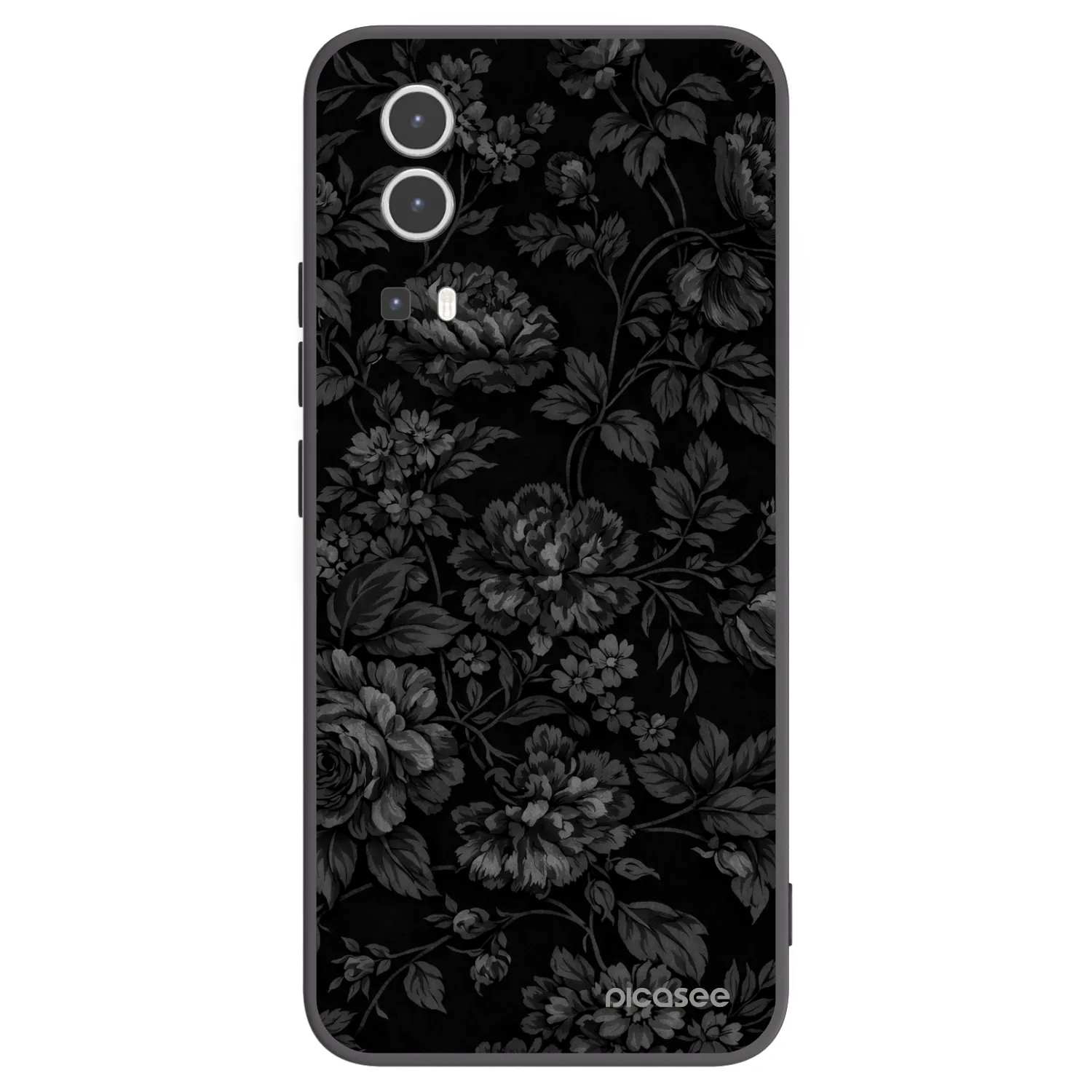 Picasee fekete szilikon tok az alábbi mobiltelefonokra Vivo Y72 5G - Dark Romance