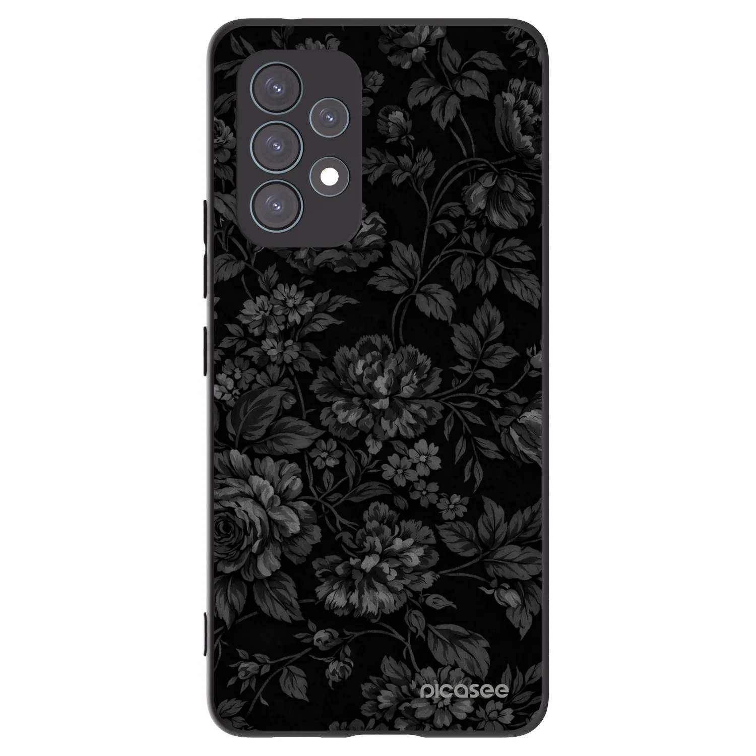 Picasee fekete szilikon tok az alábbi mobiltelefonokra Samsung Galaxy A53 5G A536 - Dark Romance