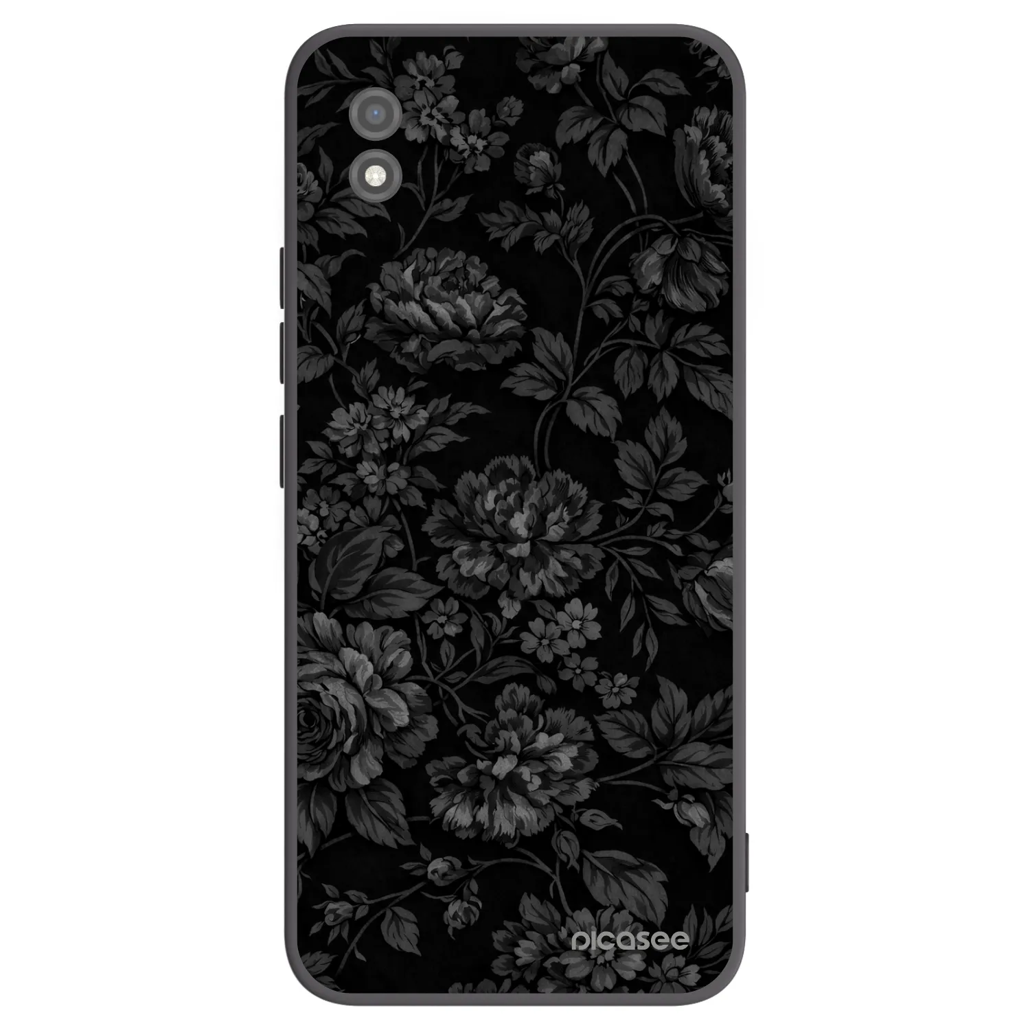 Picasee fekete szilikon tok az alábbi mobiltelefonokra Realme C11 (2021) - Dark Romance