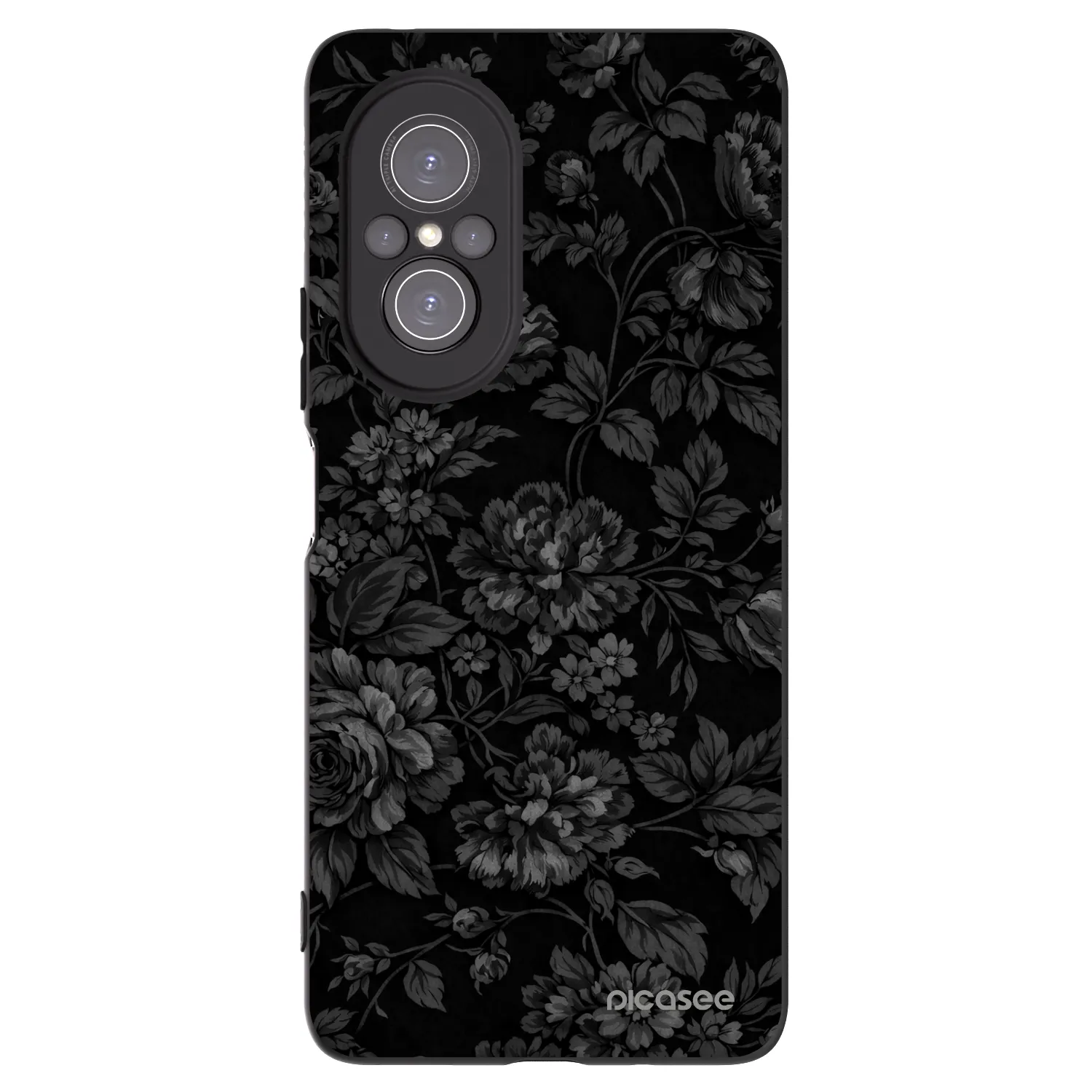 Picasee fekete szilikon tok az alábbi mobiltelefonokra Huawei Nova 9 SE - Dark Romance