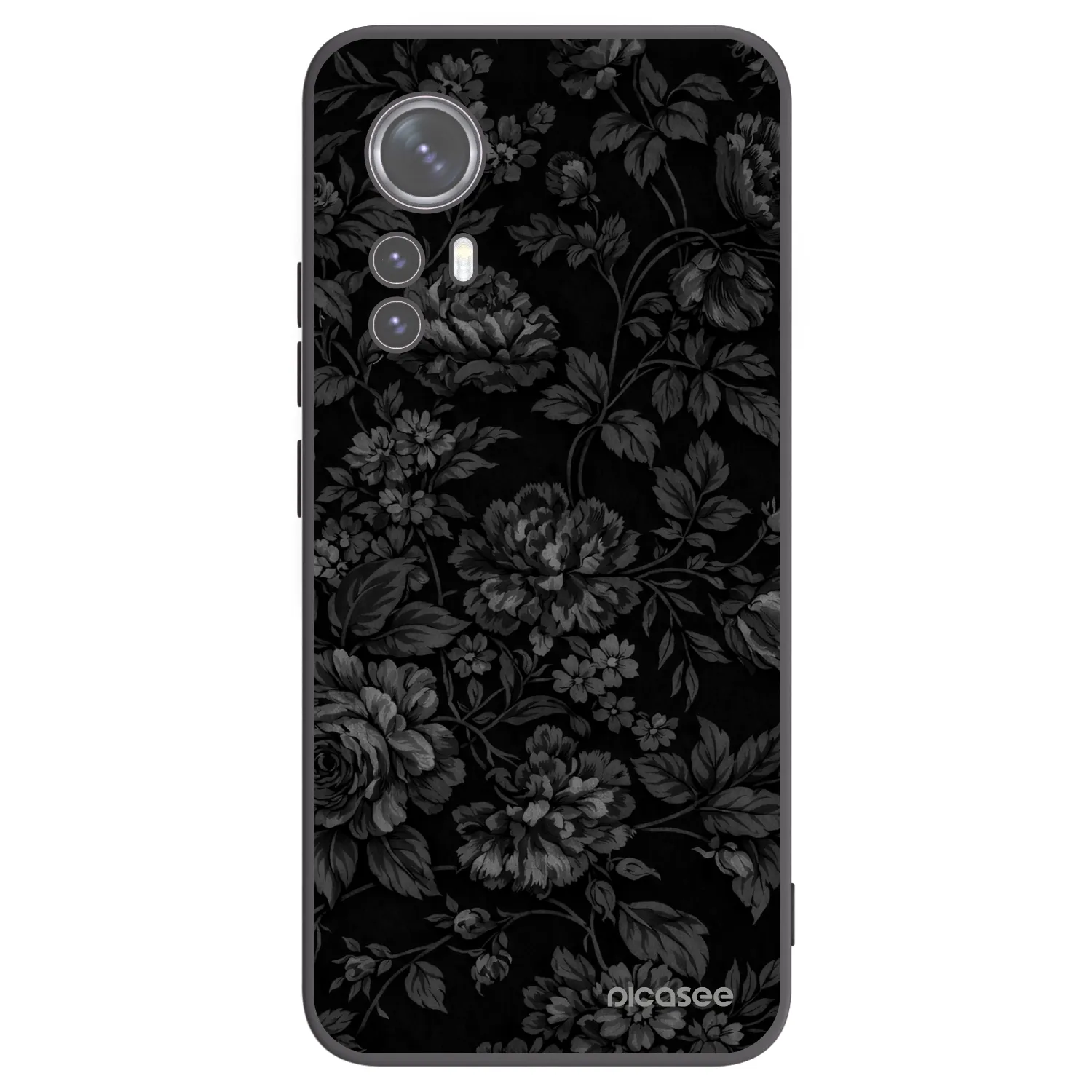 Picasee fekete szilikon tok az alábbi mobiltelefonokra Xiaomi 12 - Dark Romance