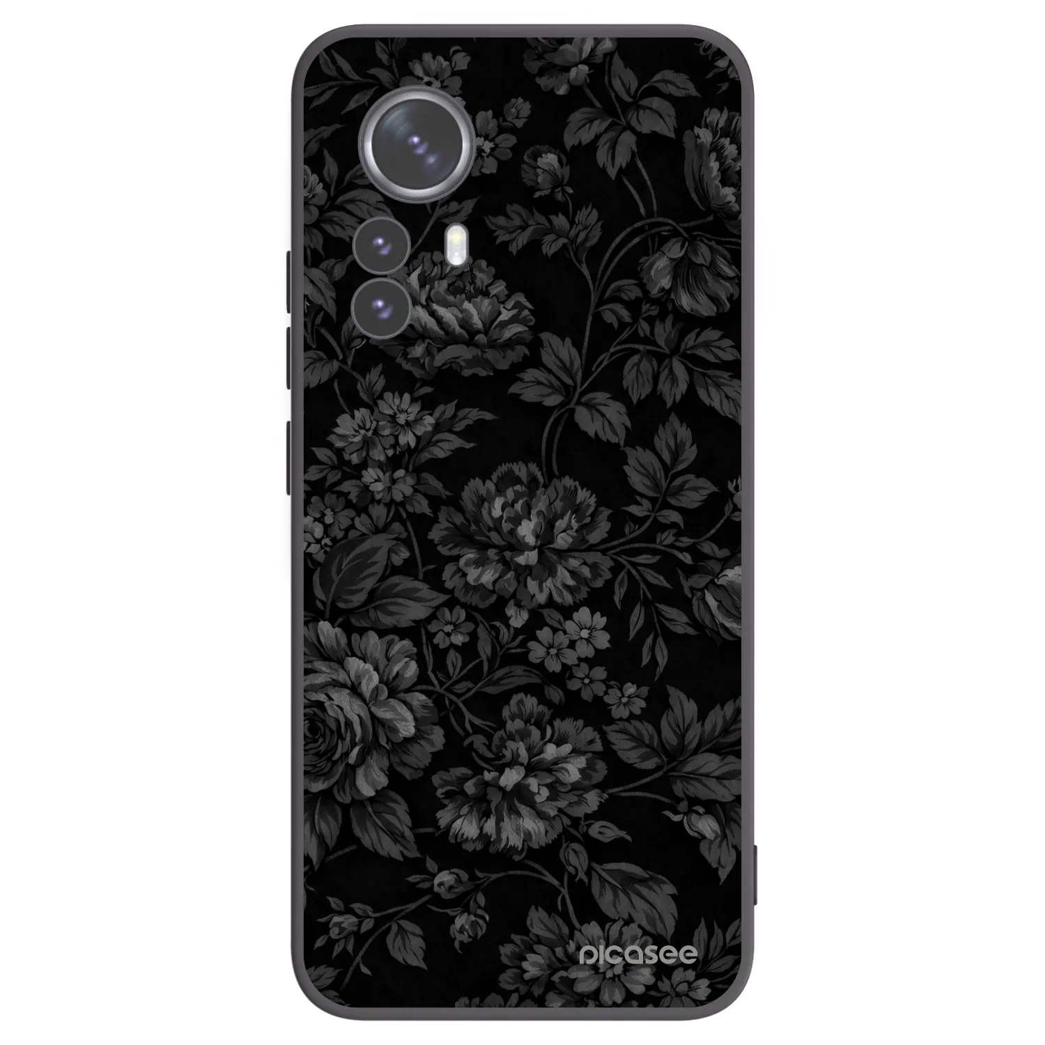 Picasee fekete szilikon tok az alábbi mobiltelefonokra Xiaomi 12 Pro - Dark Romance