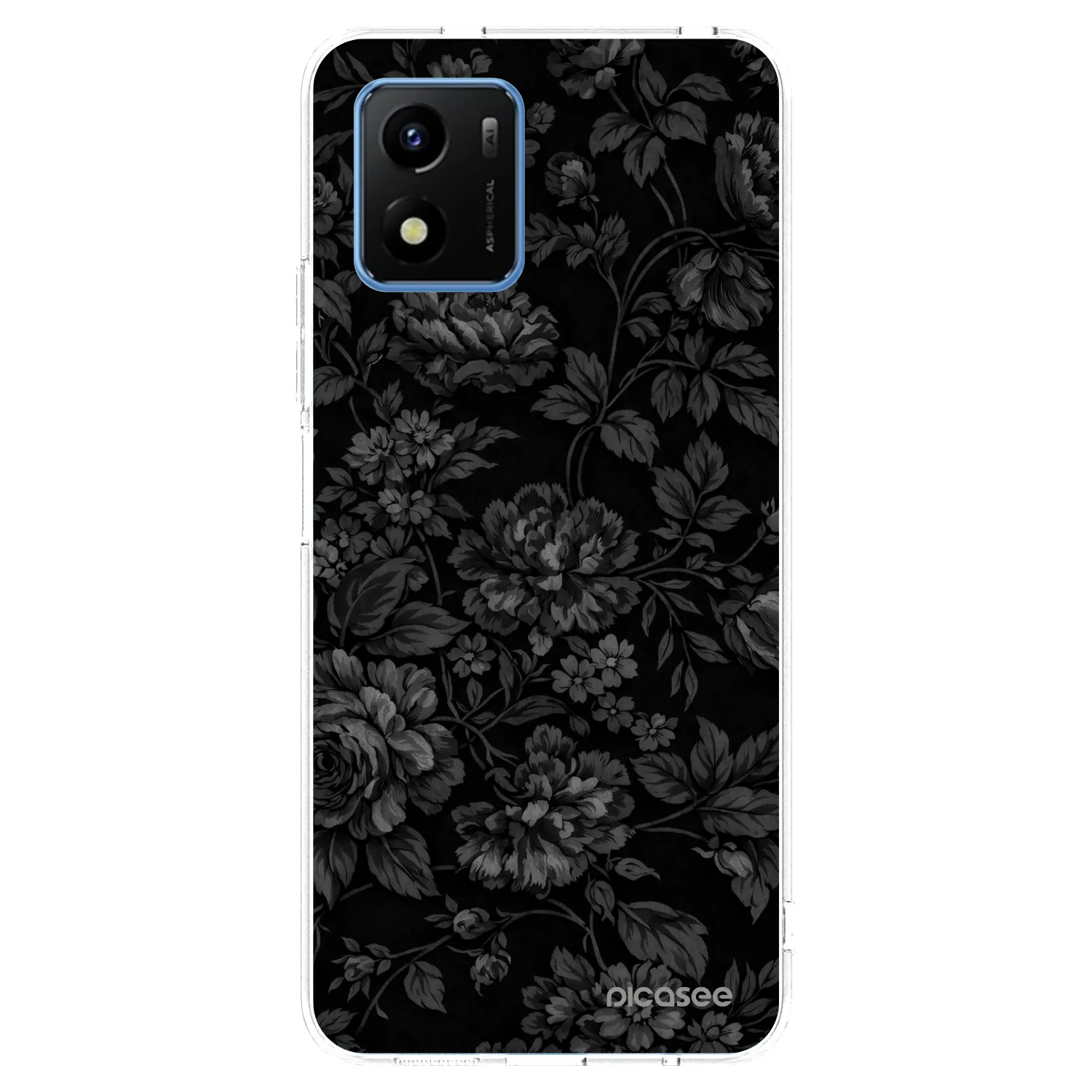 Picasee átlátszó szilikon tok az alábbi mobiltelefonokra Vivo Y01 - Dark Romance