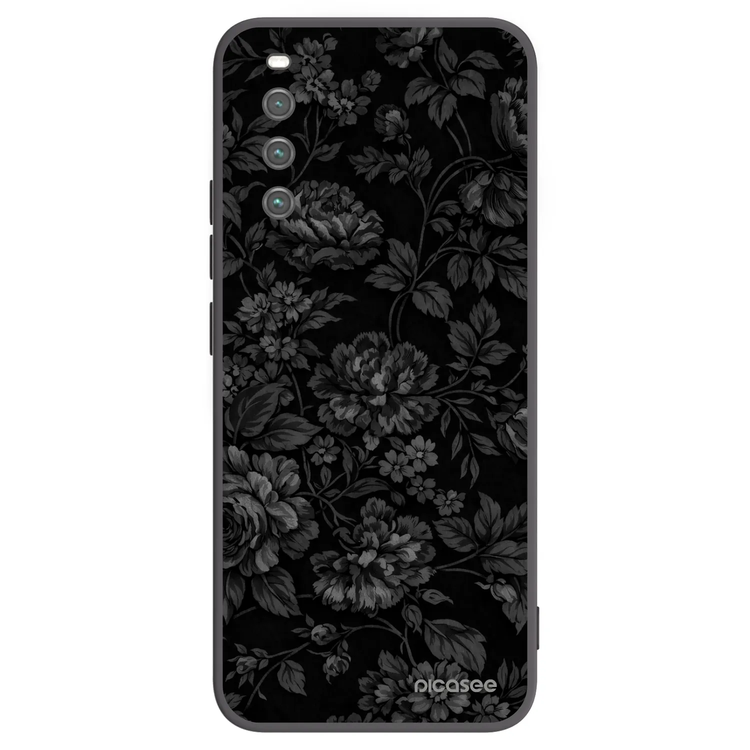 Picasee fekete szilikon tok az alábbi mobiltelefonokra Sony Xperia 10 IV 5G - Dark Romance