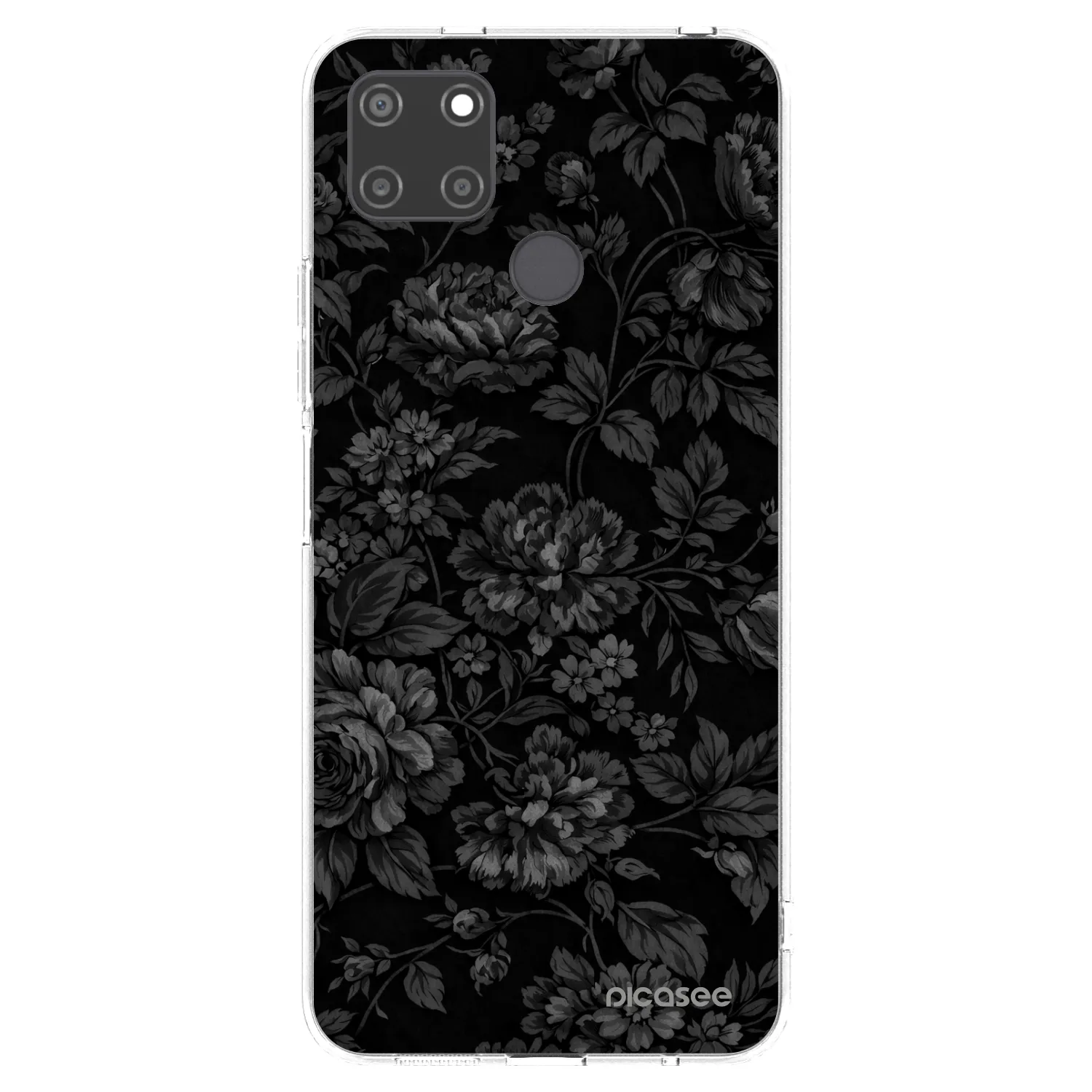Picasee átlátszó szilikon tok az alábbi mobiltelefonokra Realme C21Y - Dark Romance