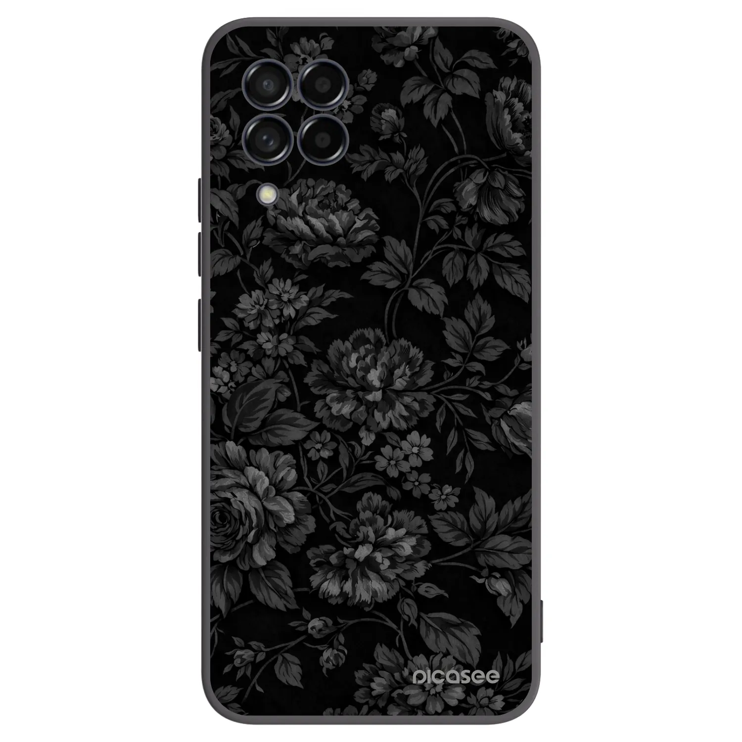 Picasee fekete szilikon tok az alábbi mobiltelefonokra Samsung Galaxy M53 5G - Dark Romance