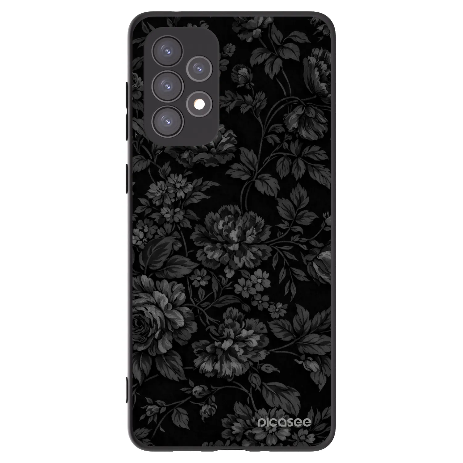 Picasee fekete szilikon tok az alábbi mobiltelefonokra Samsung Galaxy A73 5G - Dark Romance