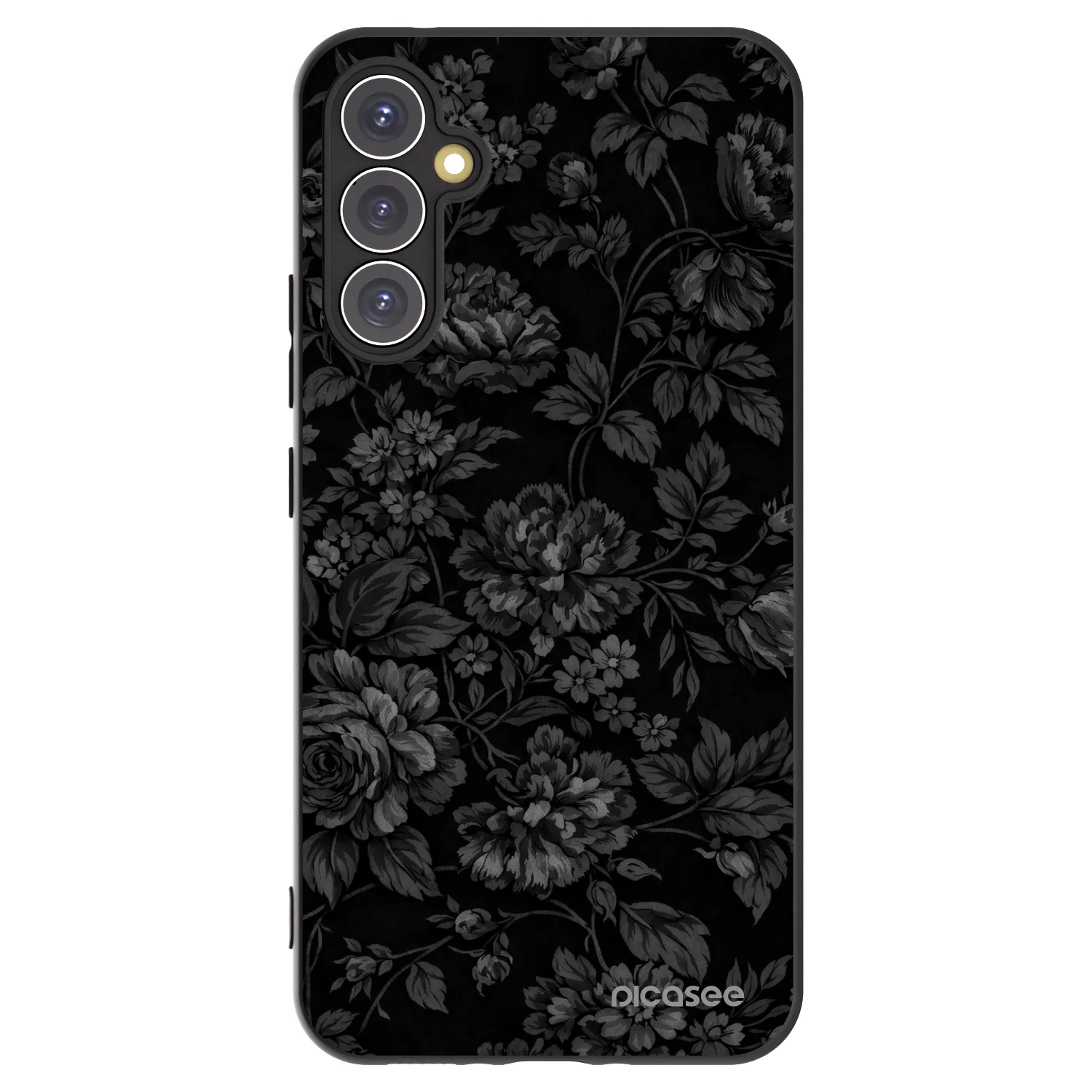 Picasee fekete szilikon tok az alábbi mobiltelefonokra Samsung Galaxy A34 5G A346B - Dark Romance