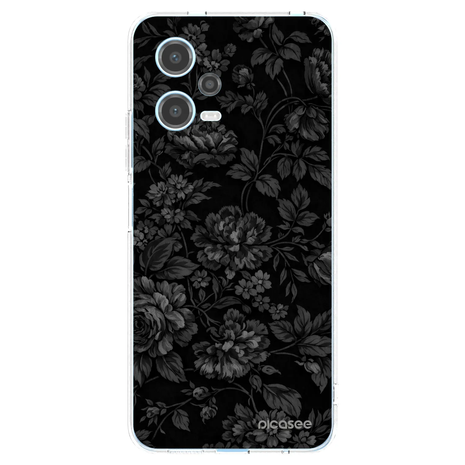 Picasee átlátszó szilikon tok az alábbi mobiltelefonokra Xiaomi Redmi Note 12 5G - Dark Romance