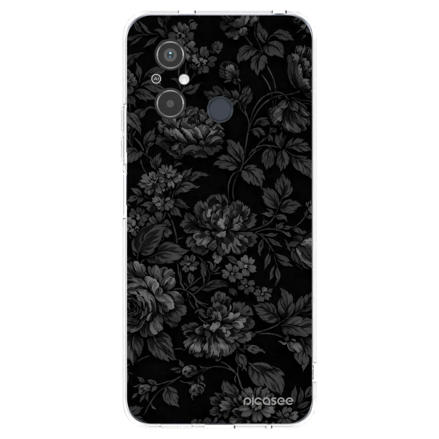 Picasee átlátszó szilikon tok az alábbi mobiltelefonokra Xiaomi Redmi 12C - Dark Romance