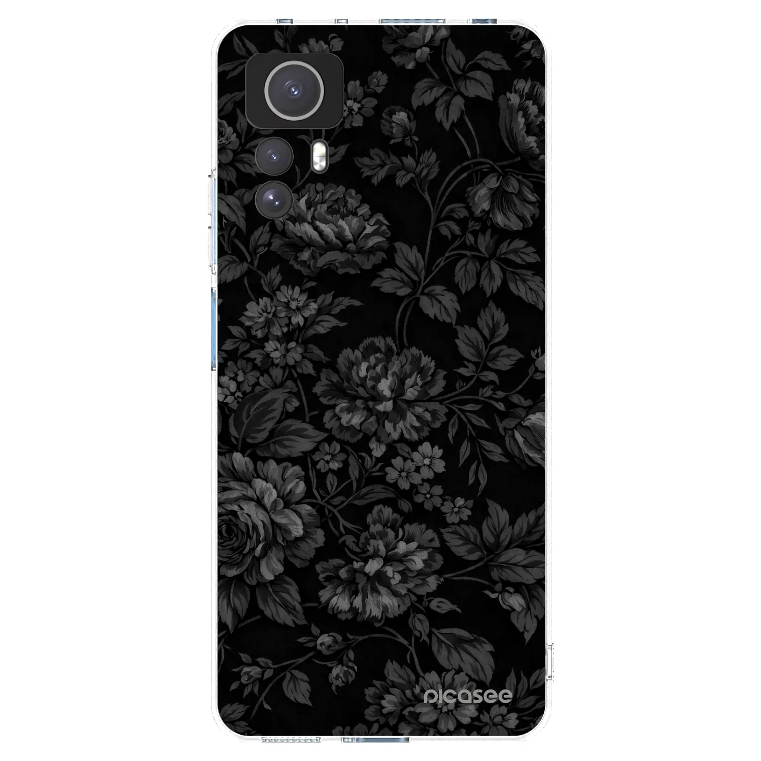 Picasee átlátszó szilikon tok az alábbi mobiltelefonokra Xiaomi Redmi Note 12S - Dark Romance