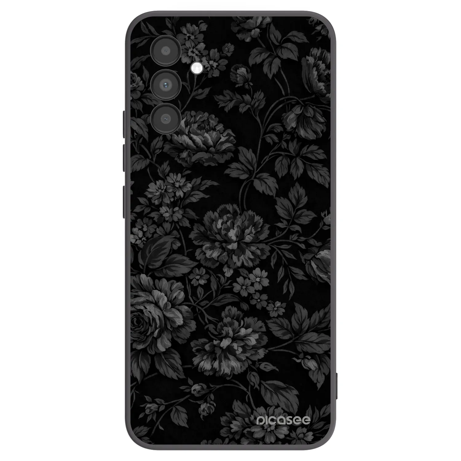 Picasee fekete szilikon tok az alábbi mobiltelefonokra Samsung Galaxy A04s A047F - Dark Romance