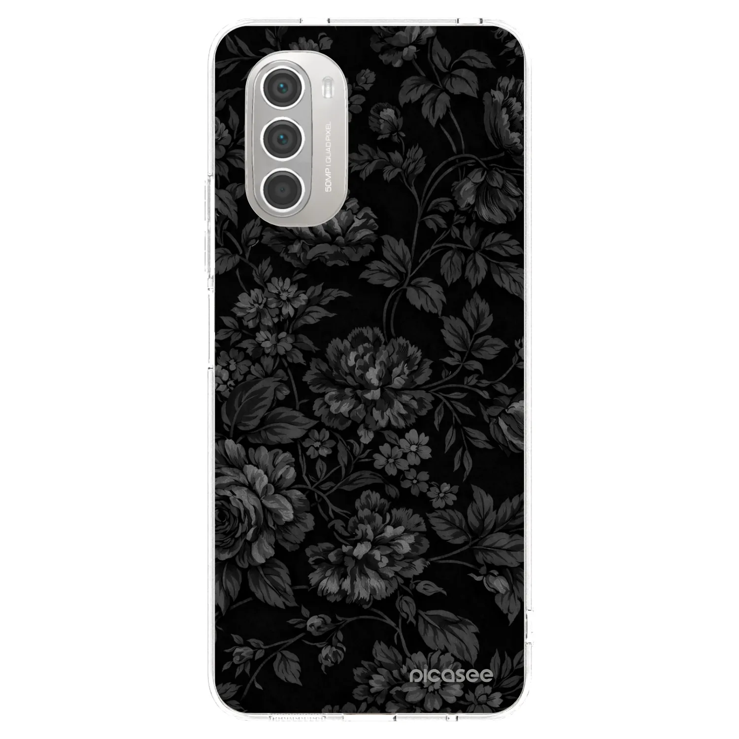 Picasee átlátszó szilikon tok az alábbi mobiltelefonokra Motorola Moto G51 - Dark Romance