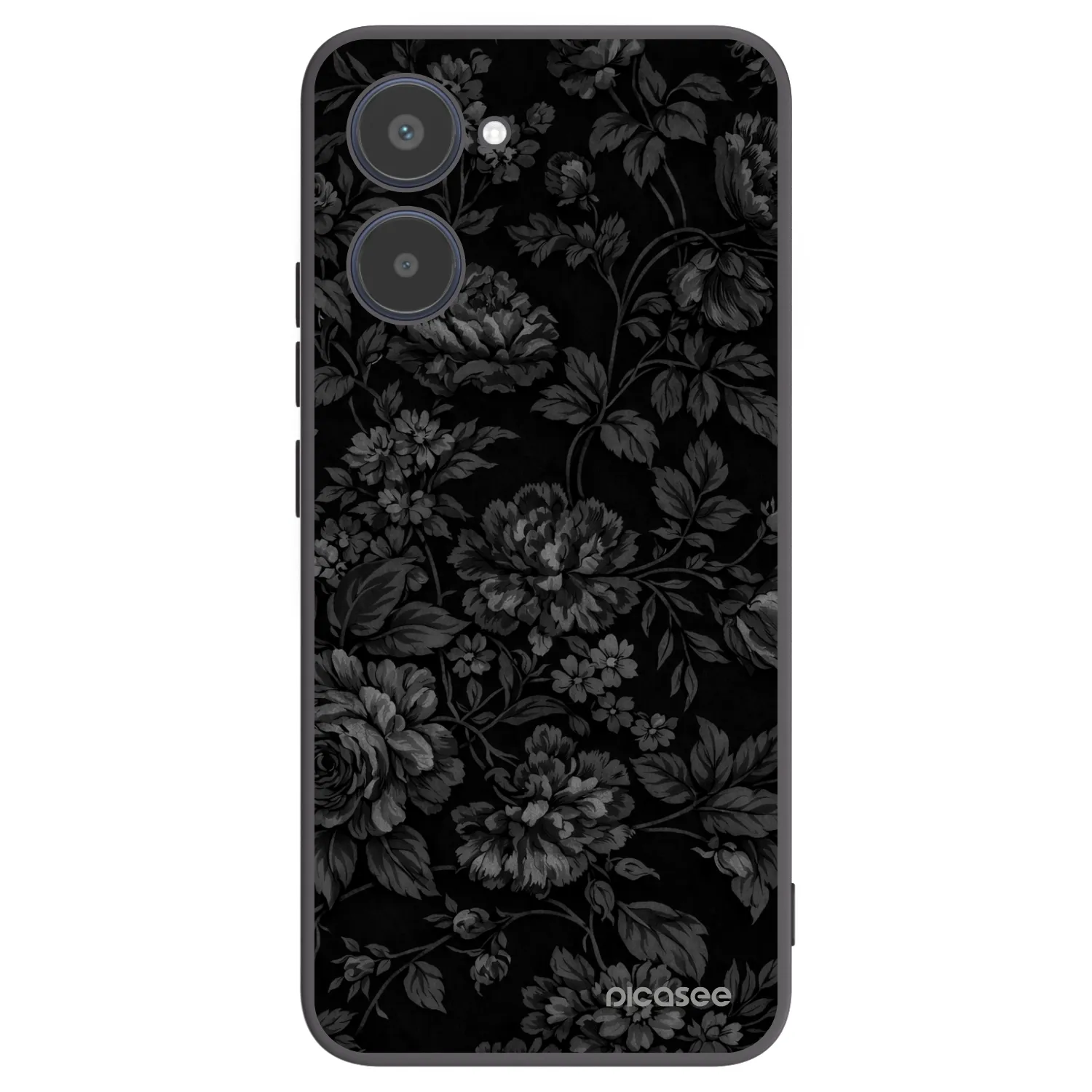 Picasee fekete szilikon tok az alábbi mobiltelefonokra Realme 10 4G - Dark Romance