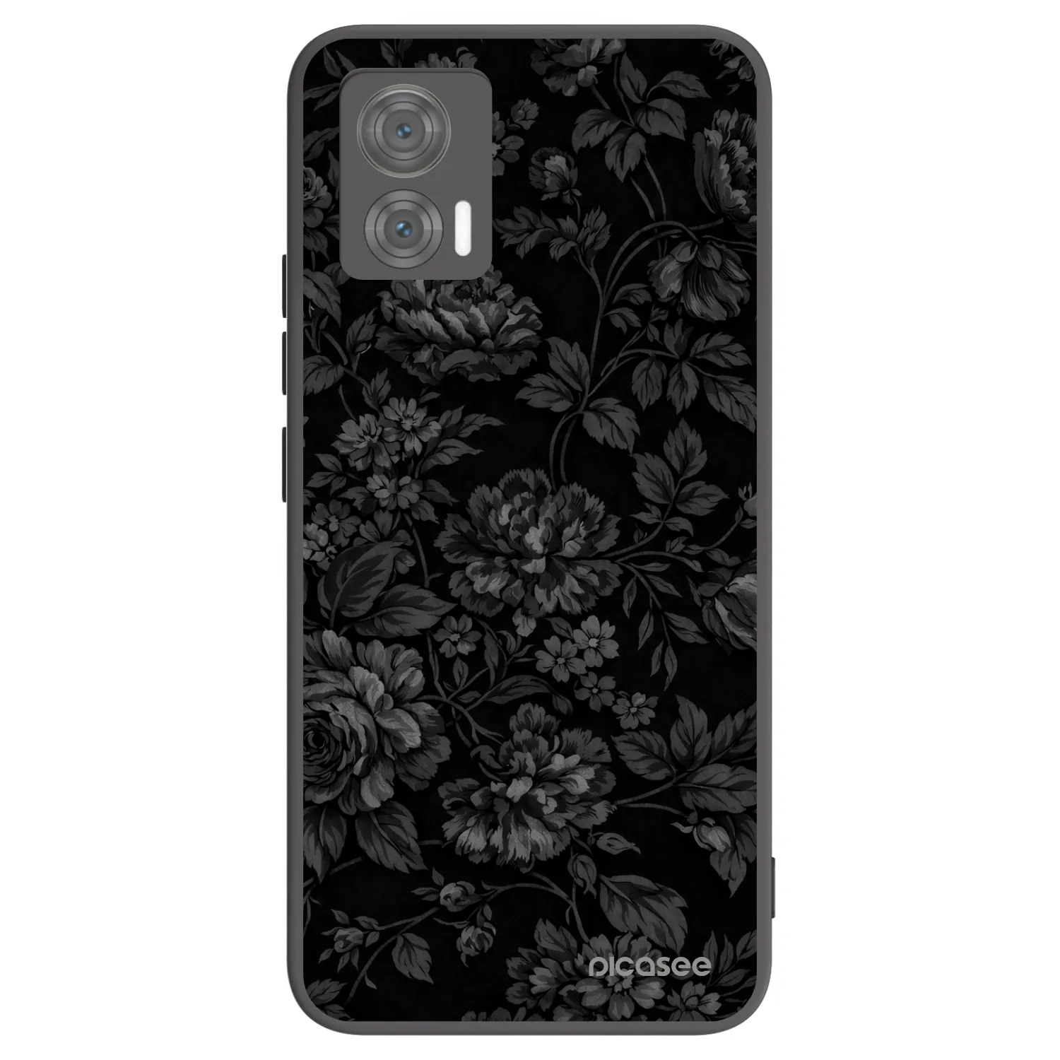 Picasee fekete szilikon tok az alábbi mobiltelefonokra Motorola Edge 30 Neo - Dark Romance