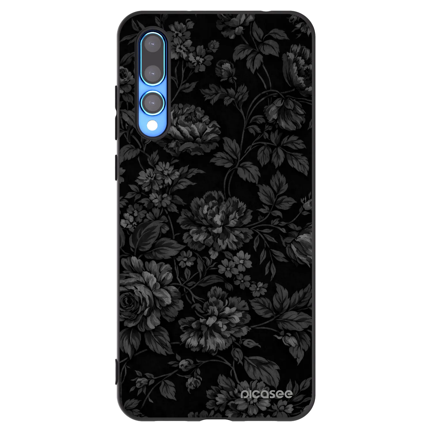 Picasee fekete szilikon tok az alábbi mobiltelefonokra Huawei P20 Pro - Dark Romance