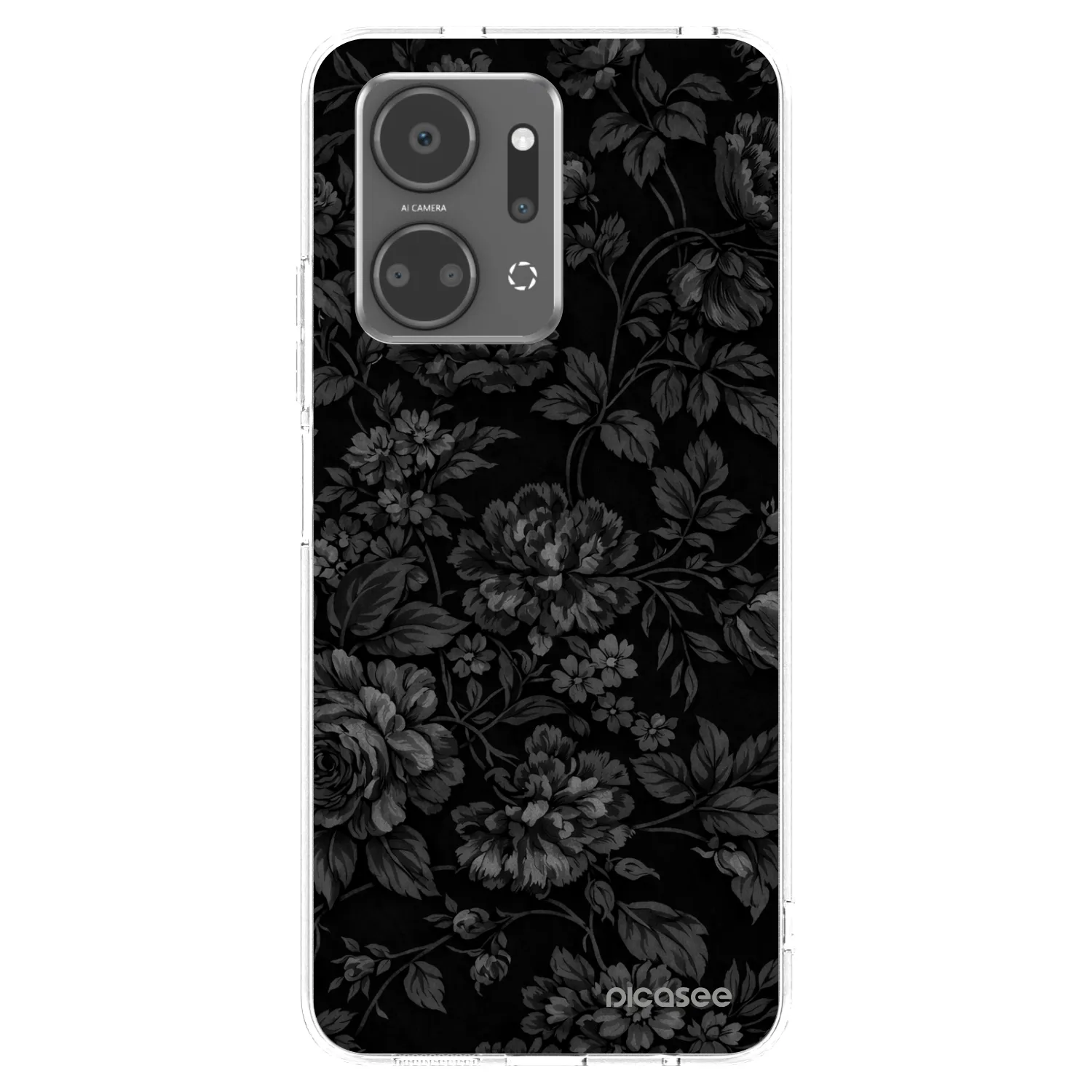 Picasee átlátszó szilikon tok az alábbi mobiltelefonokra Honor X7a - Dark Romance