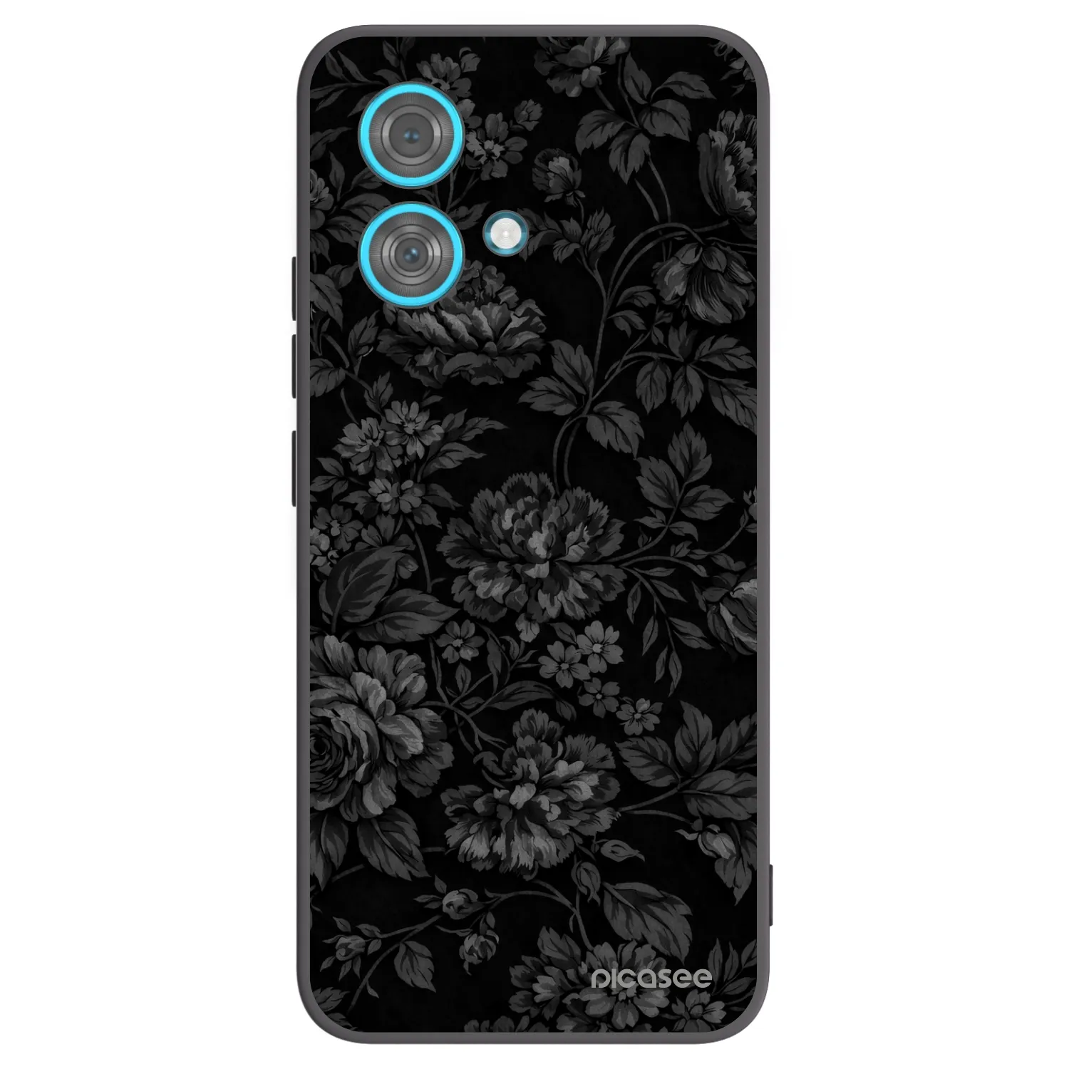 Picasee fekete szilikon tok az alábbi mobiltelefonokra Motorola Edge 40 Neo - Dark Romance