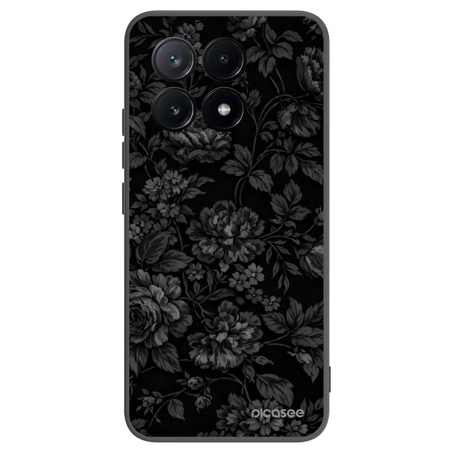 Picasee fekete szilikon tok az alábbi mobiltelefonokra Xiaomi Poco X6 Pro - Dark Romance