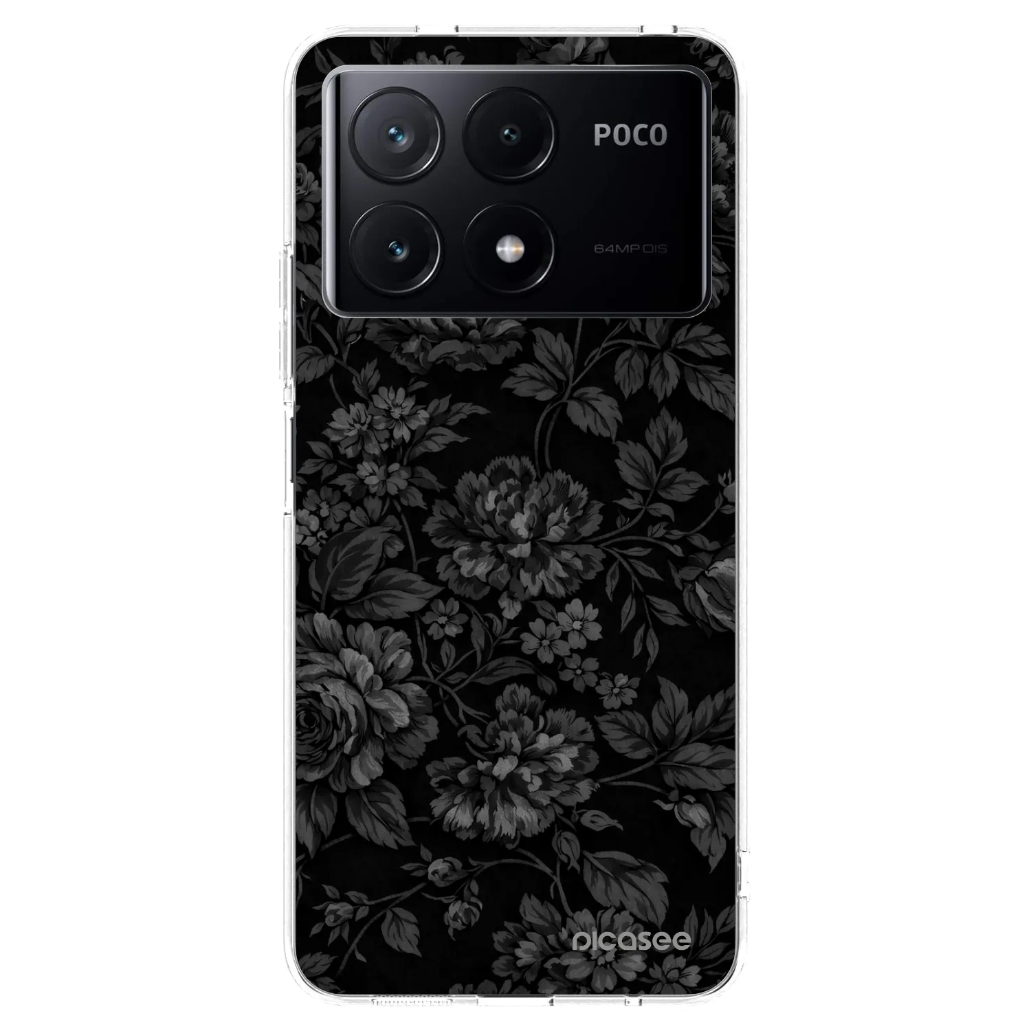 Picasee átlátszó szilikon tok az alábbi mobiltelefonokra Xiaomi Poco X6 Pro - Dark Romance