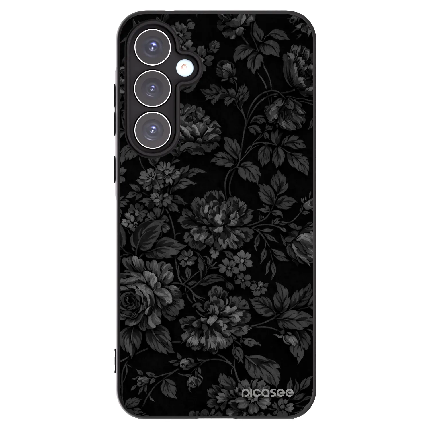 Picasee fekete szilikon tok az alábbi mobiltelefonokra Samsung Galaxy A55 5G A556B - Dark Romance