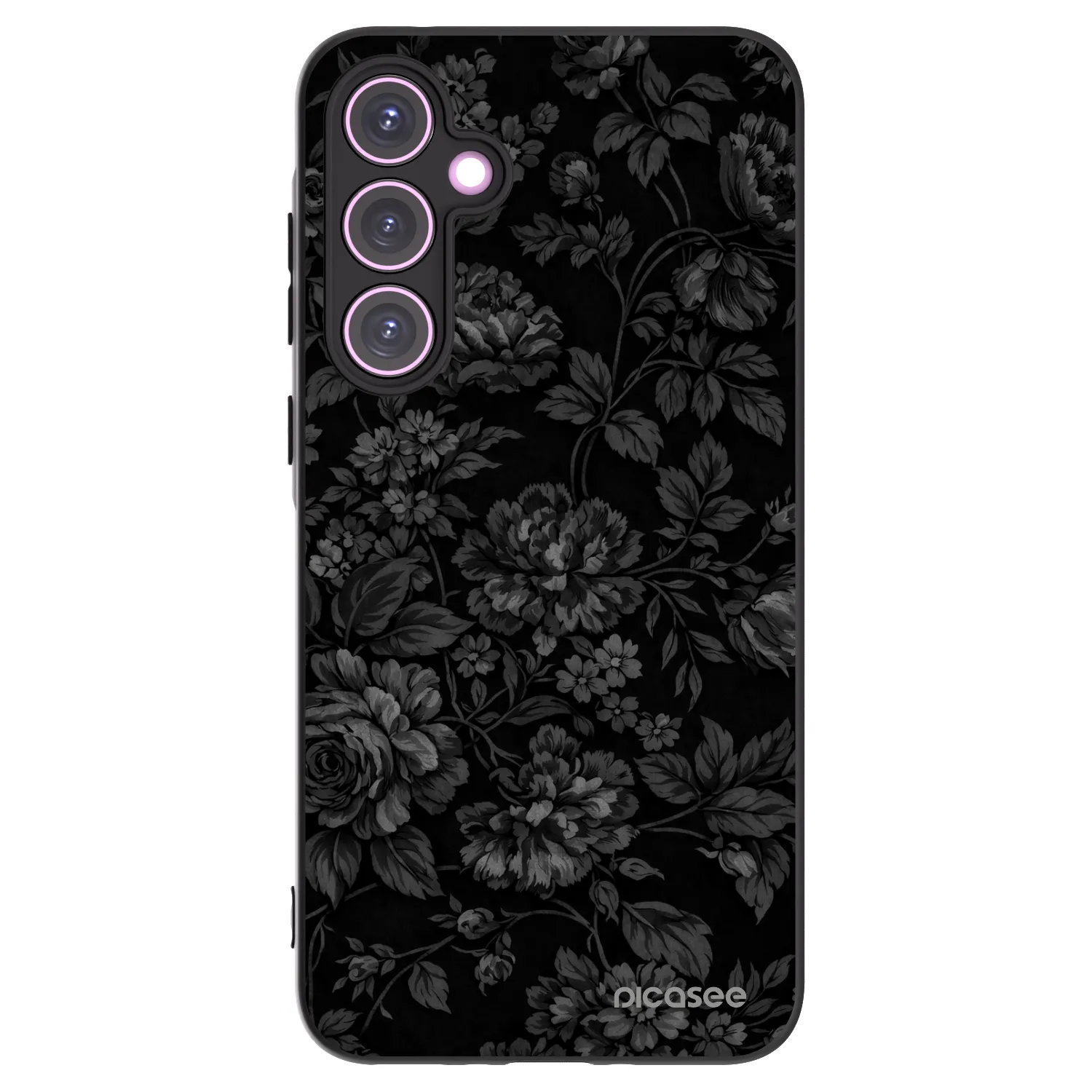 Picasee fekete szilikon tok az alábbi mobiltelefonokra Samsung Galaxy A35 5G A356B - Dark Romance