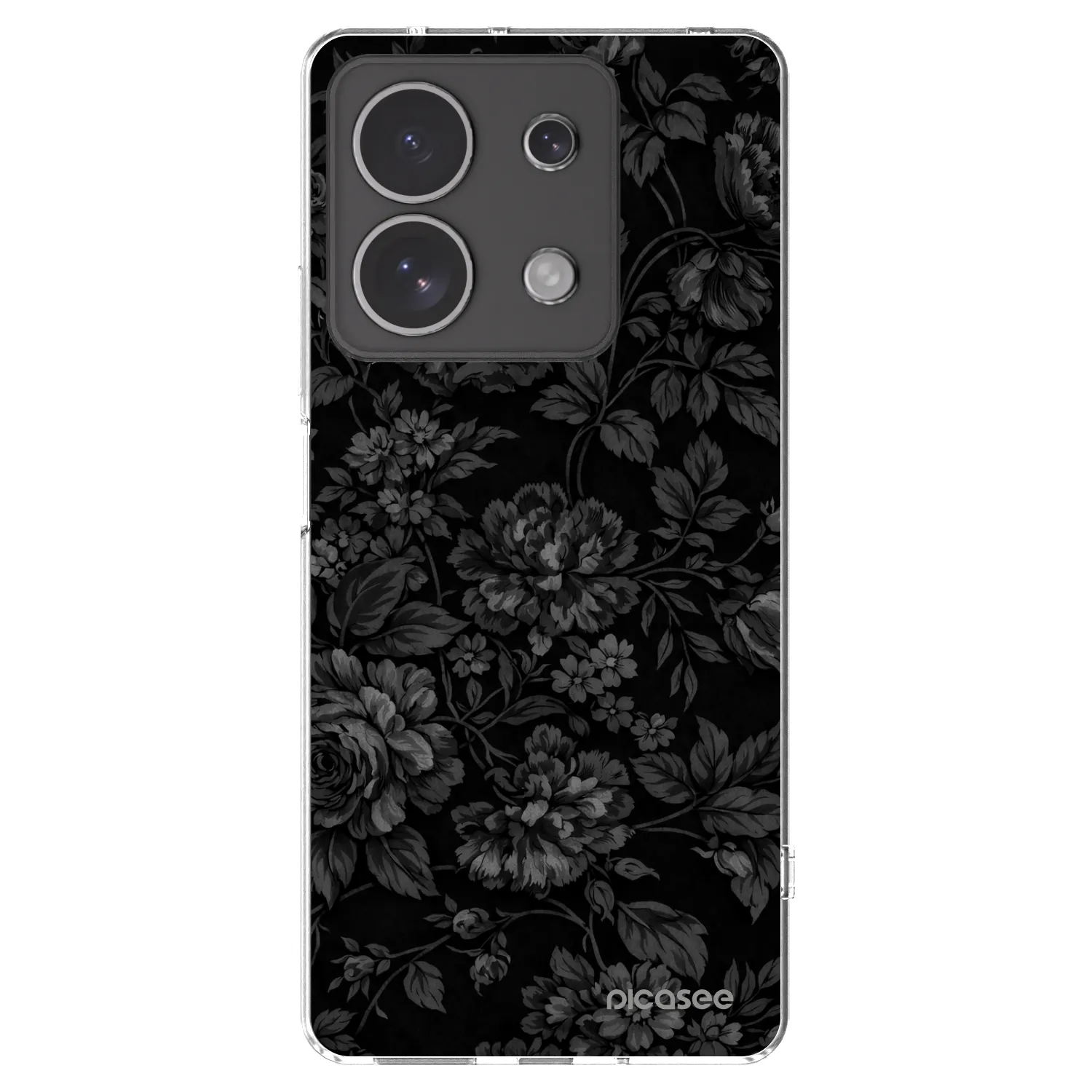 Picasee átlátszó szilikon tok az alábbi mobiltelefonokra Xiaomi Redmi Note 13 4G - Dark Romance