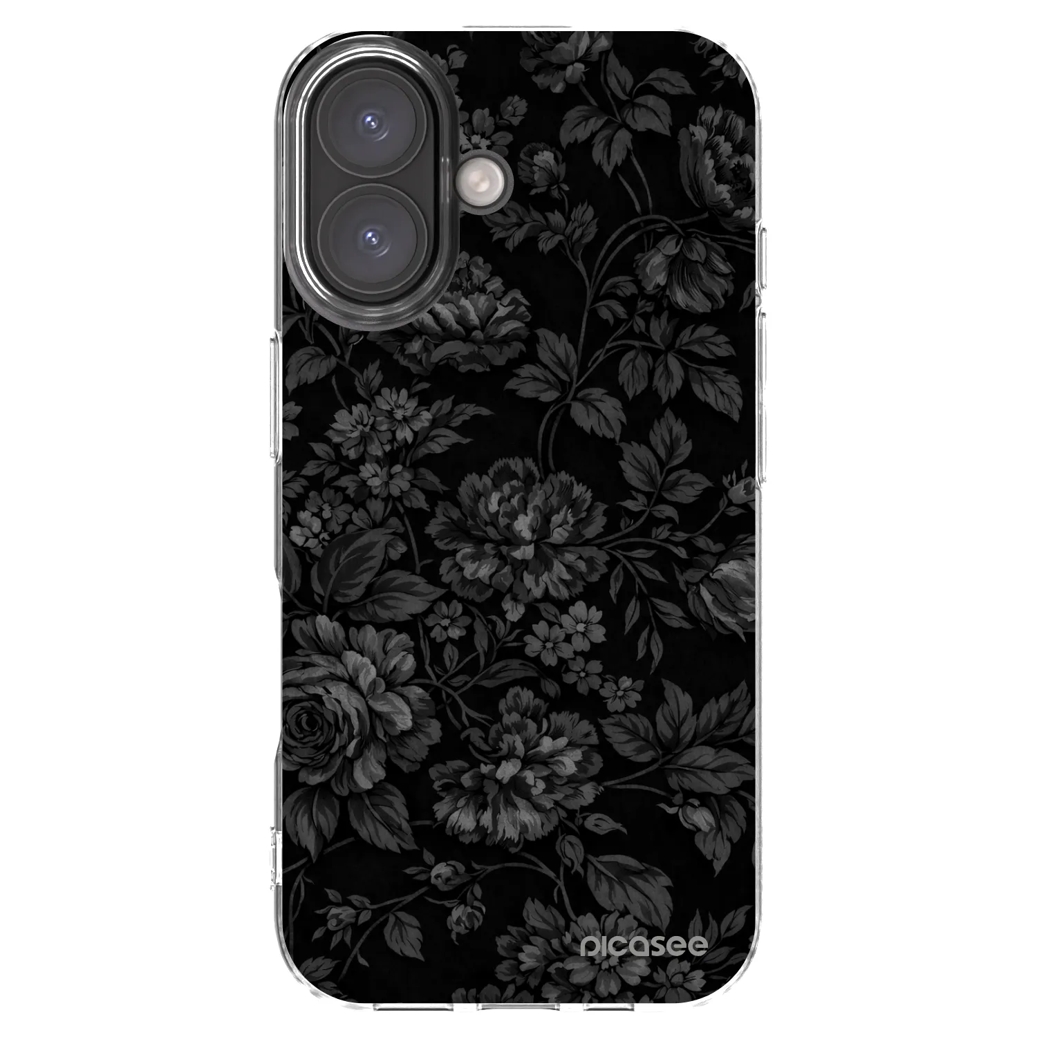 Picasee átlátszó szilikon tok az alábbi mobiltelefonokra Apple iPhone 16 - Dark Romance