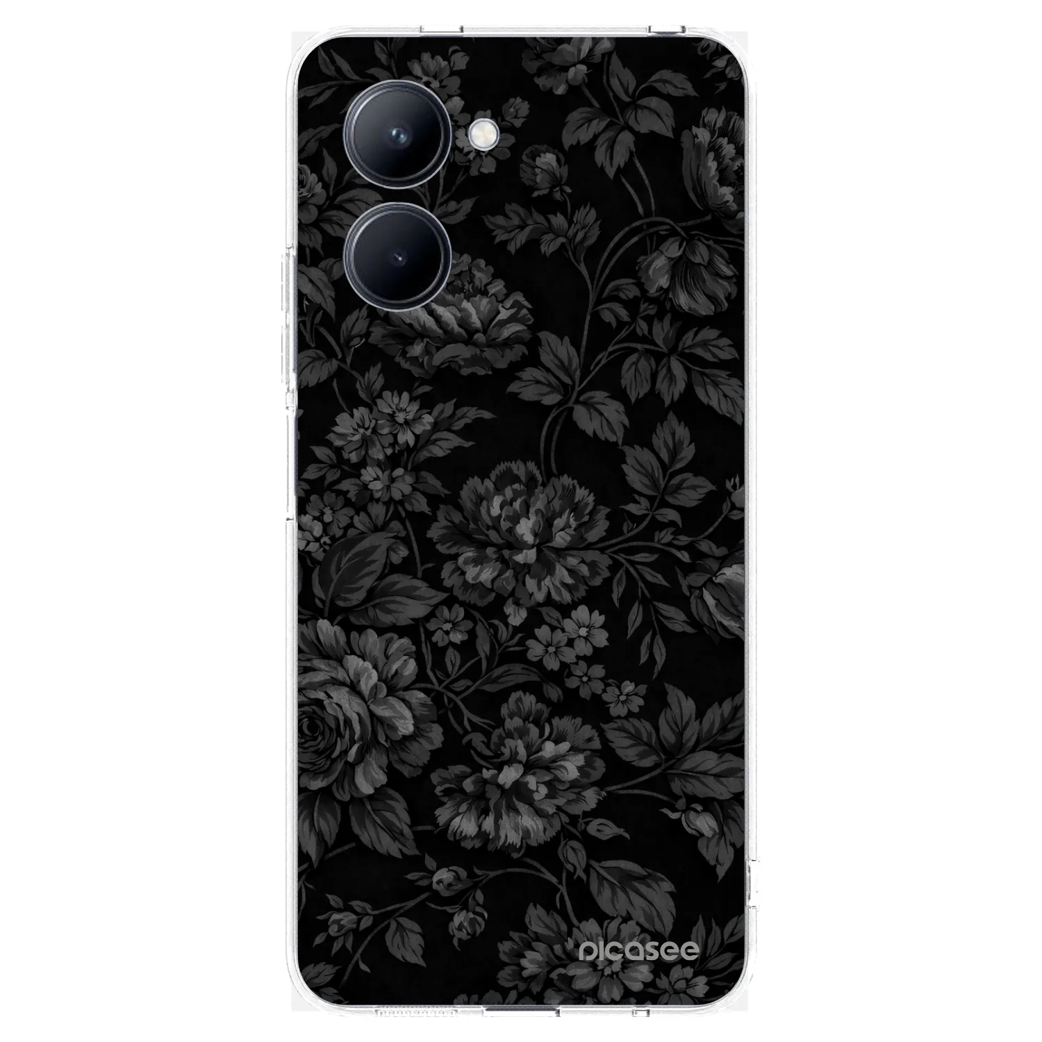 Picasee átlátszó szilikon tok az alábbi mobiltelefonokra Realme C33 (2023) - Dark Romance