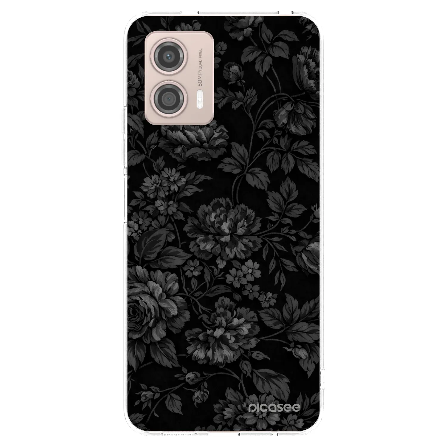 Picasee átlátszó szilikon tok az alábbi mobiltelefonokra Motorola Moto G53 5G - Dark Romance