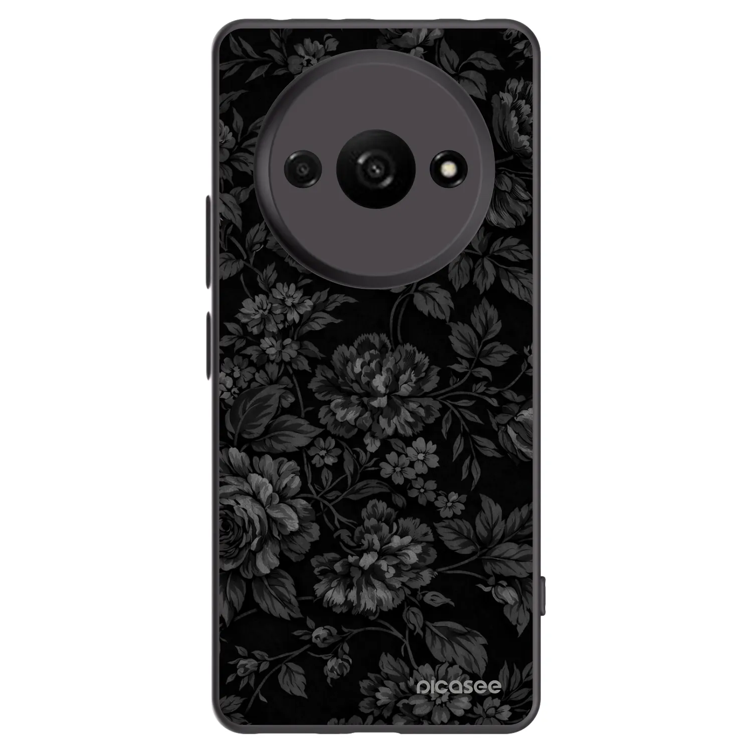 Picasee fekete szilikon tok az alábbi mobiltelefonokra Xiaomi Redmi A3 - Dark Romance