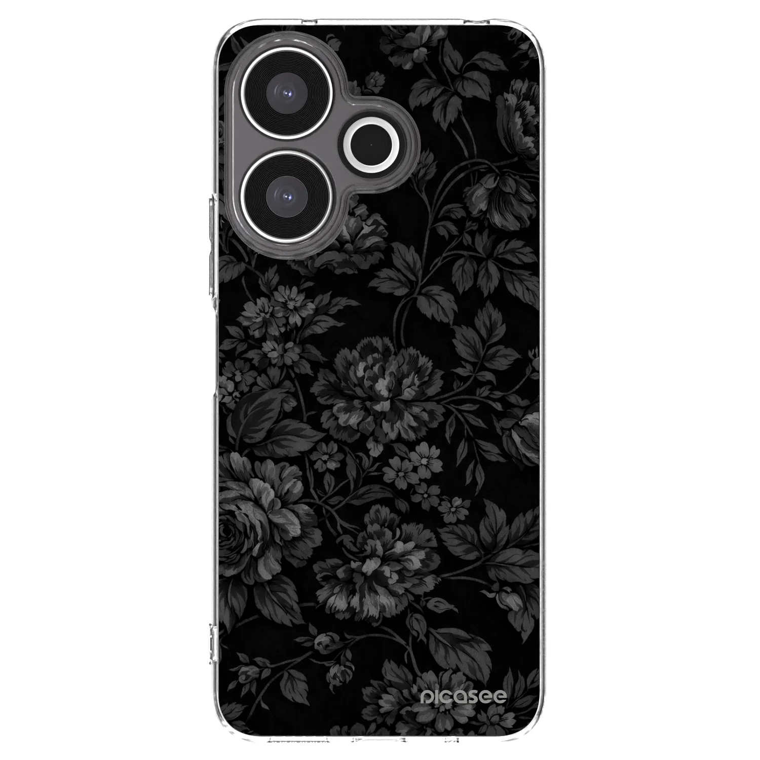 Picasee átlátszó szilikon tok az alábbi mobiltelefonokra Xiaomi Redmi 13 4G - Dark Romance