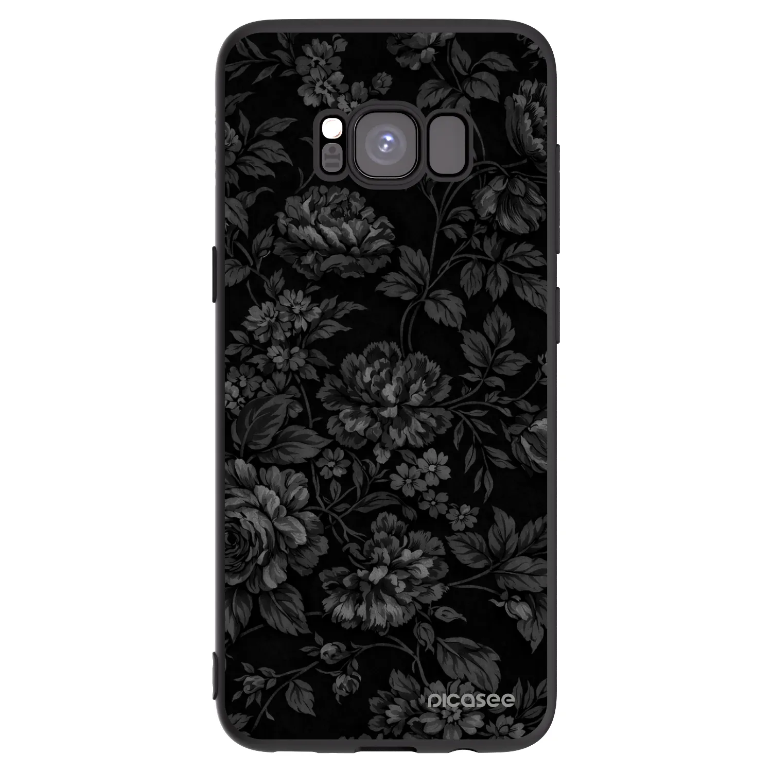 Picasee fekete szilikon tok az alábbi mobiltelefonokra Samsung Galaxy S8 G950F - Dark Romance
