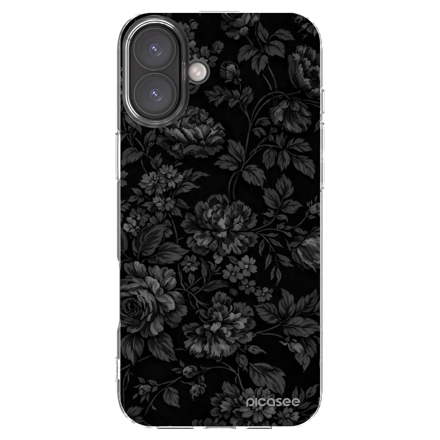Picasee átlátszó szilikon tok az alábbi mobiltelefonokra Apple iPhone 16 Plus - Dark Romance