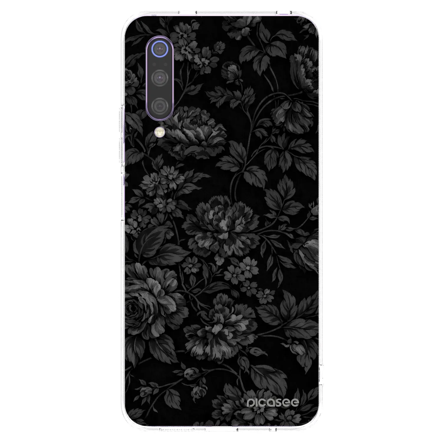 Picasee átlátszó szilikon tok az alábbi mobiltelefonokra Xiaomi Mi 9 - Dark Romance